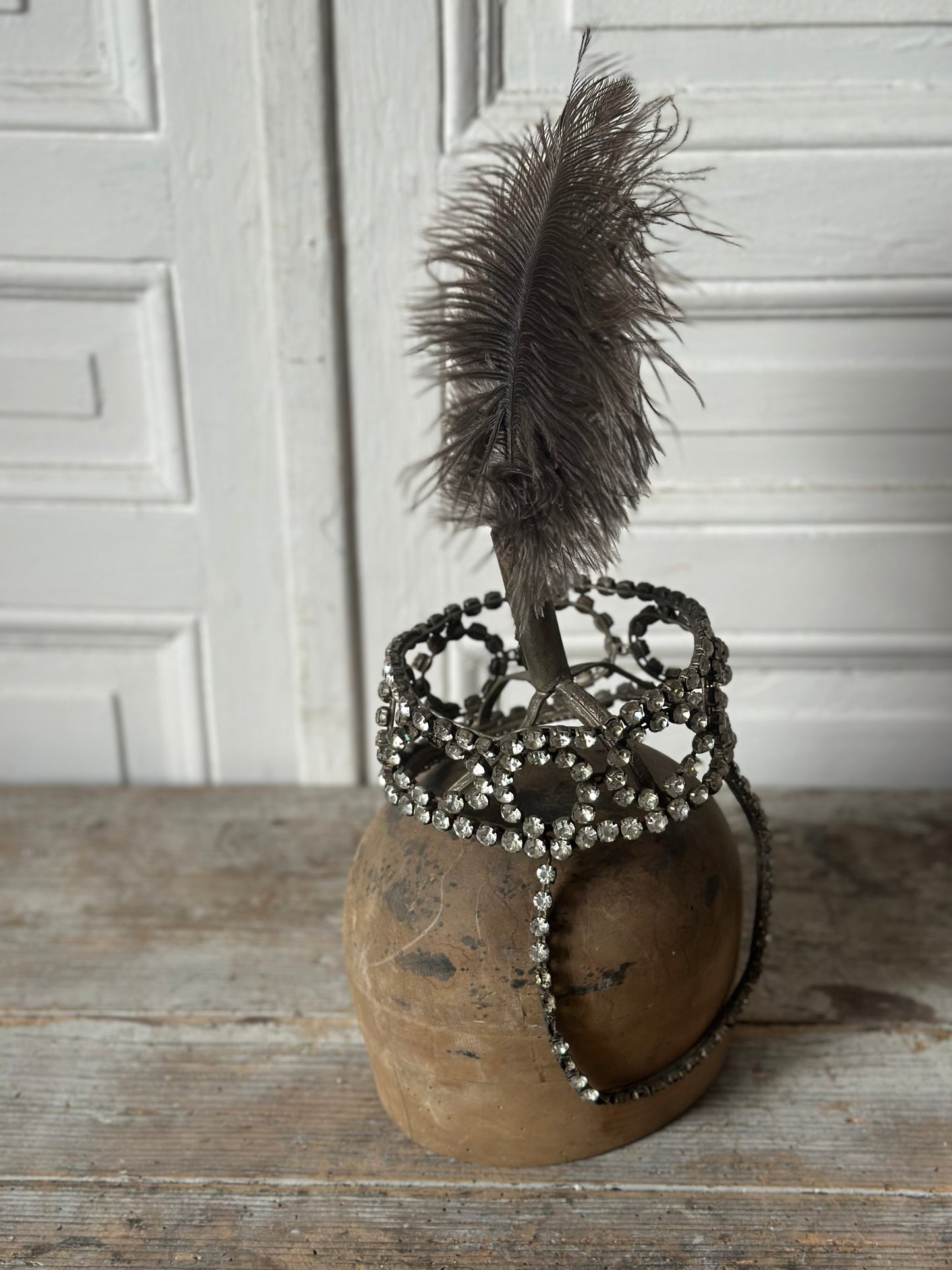 Coiffe à strass