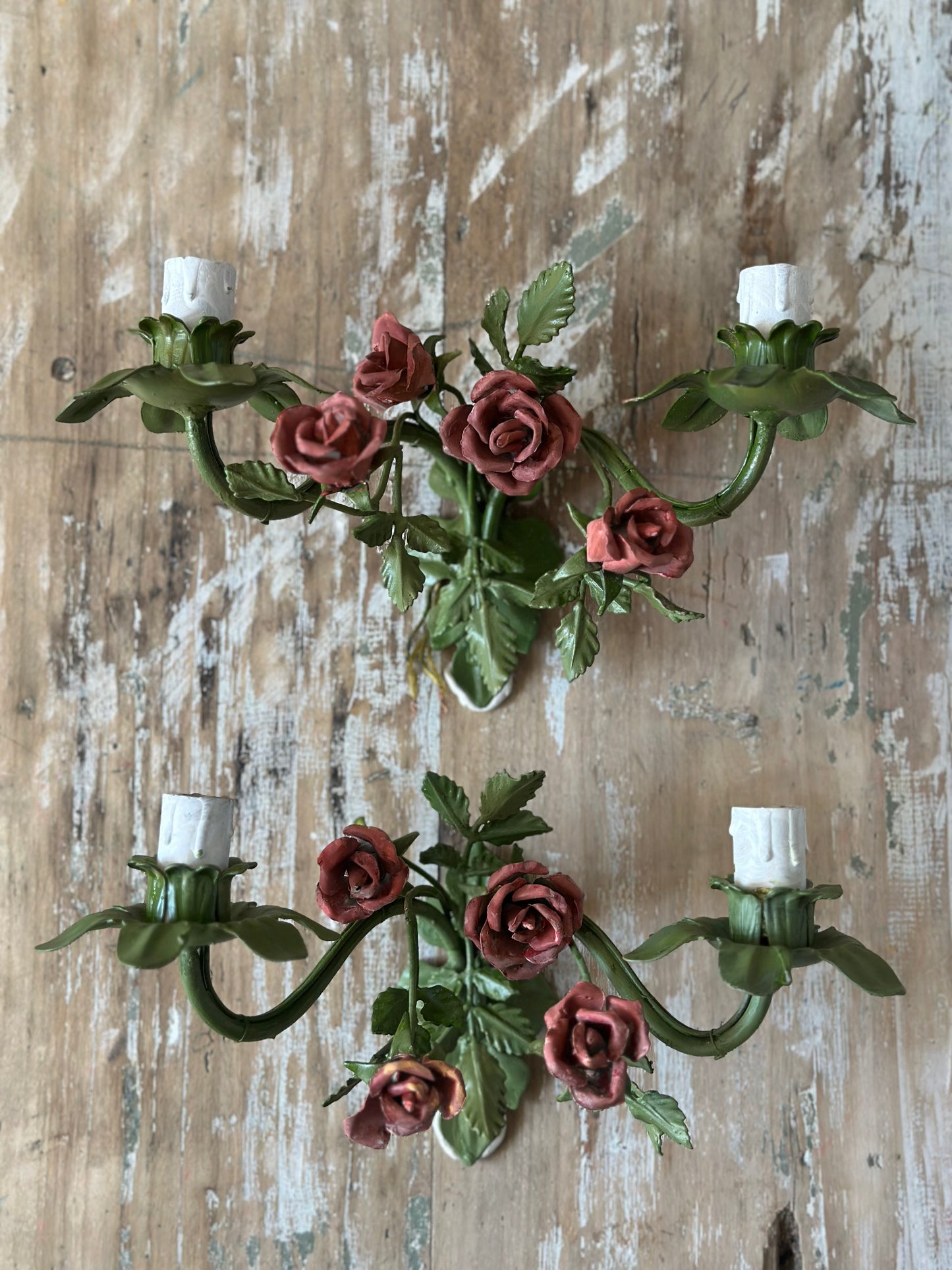 Appliques roses