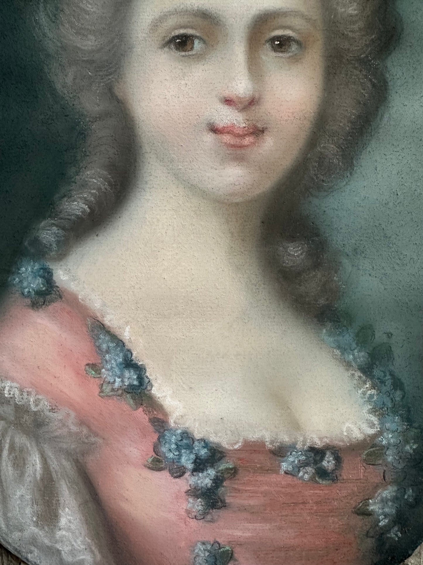 Portrait au pastel