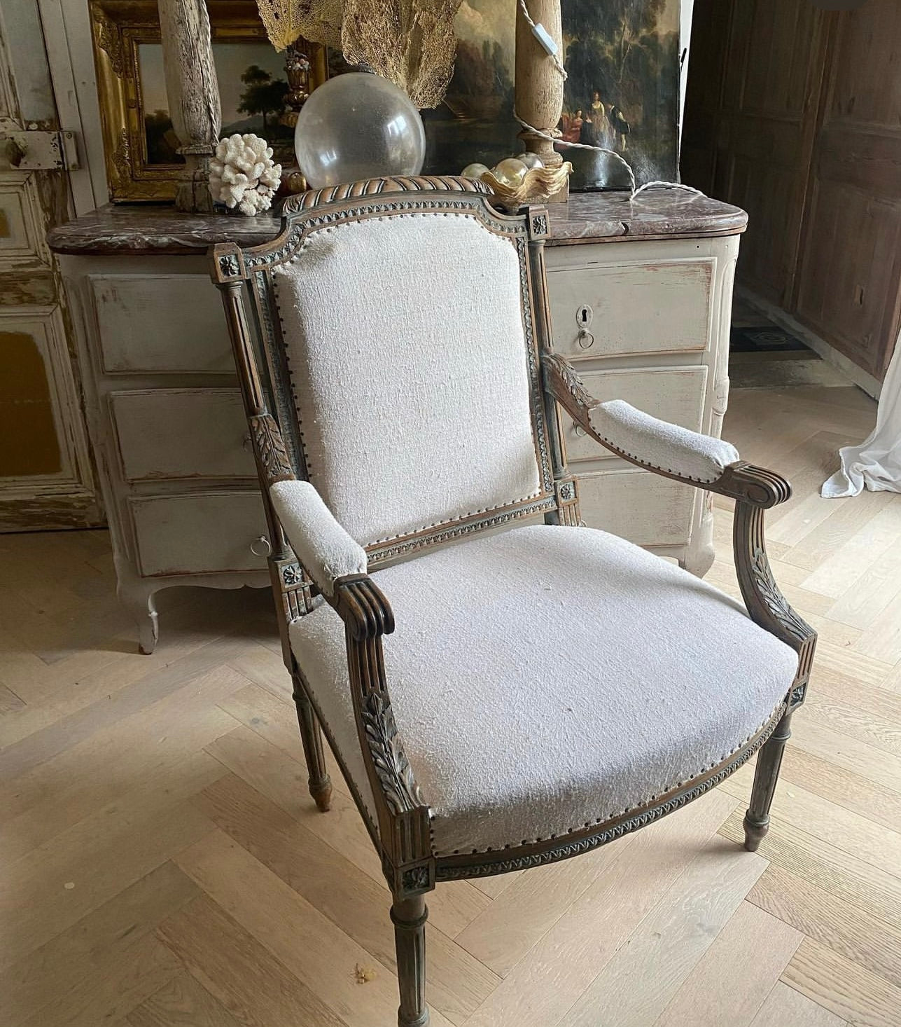 Fauteuil en chanvre