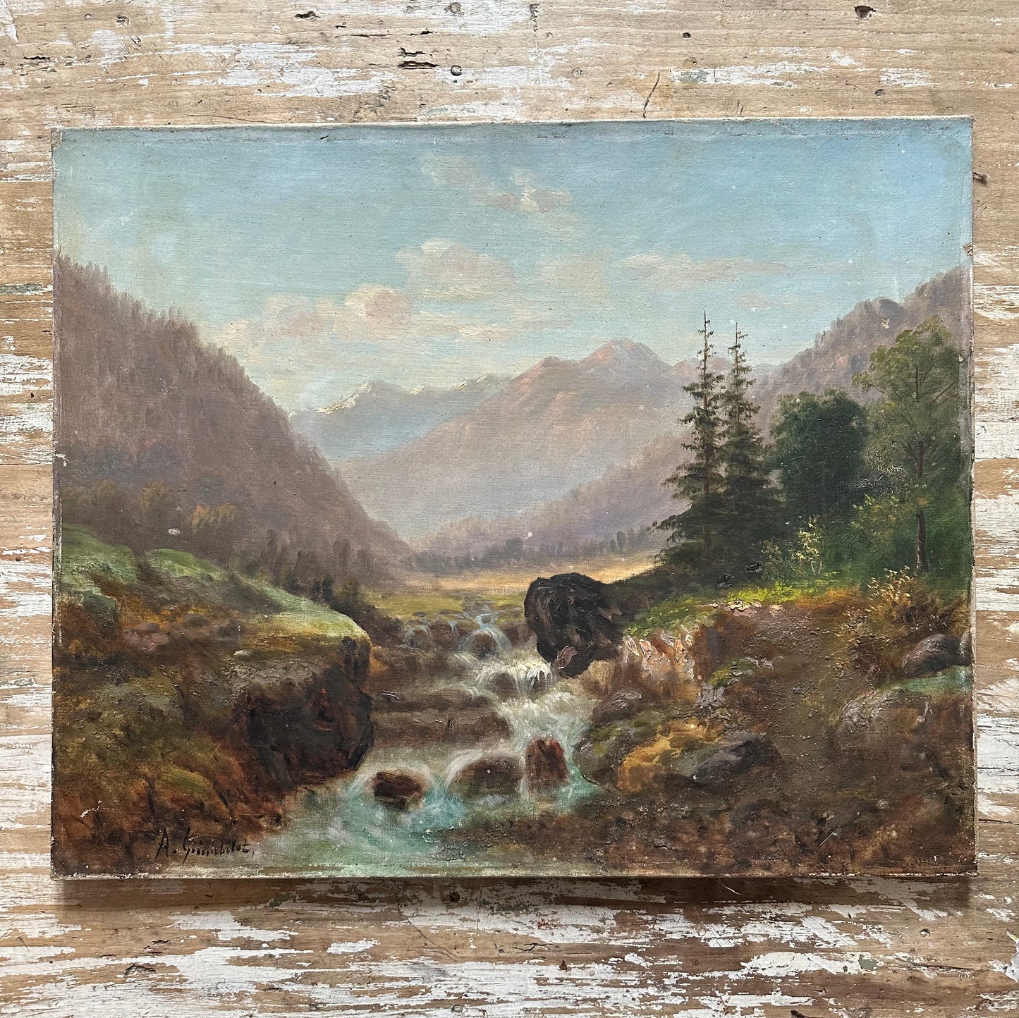 Paysage de montagne