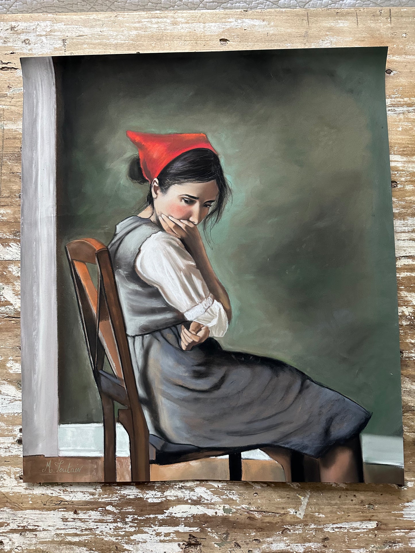 Le fichu rouge