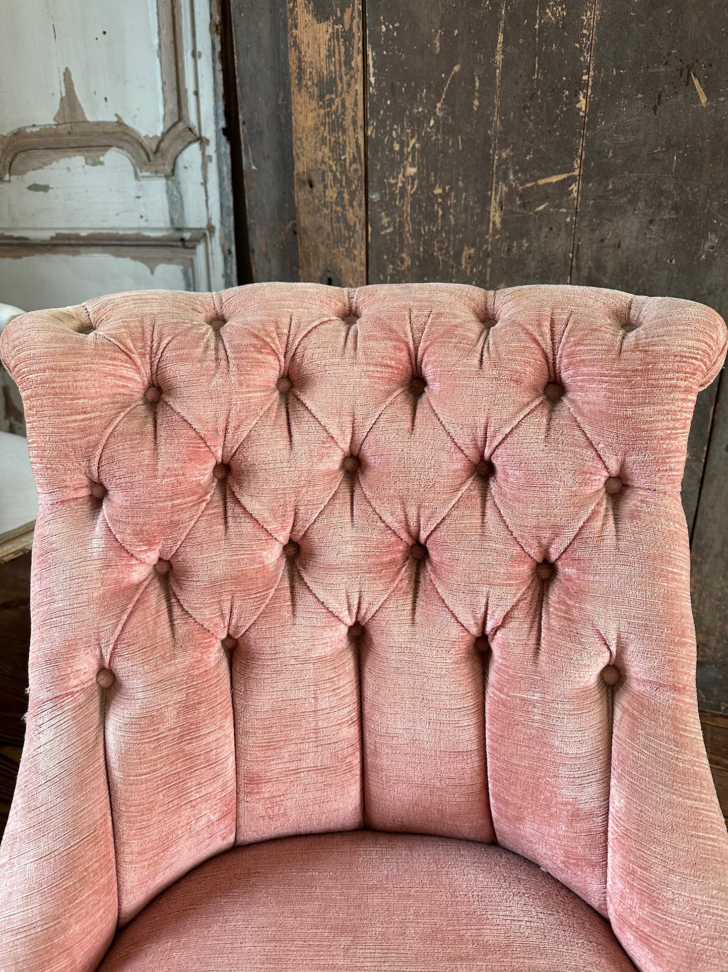 Fauteuil en velours