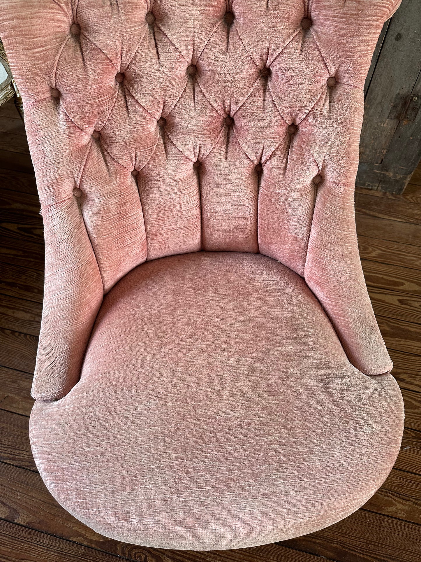 Fauteuil en velours