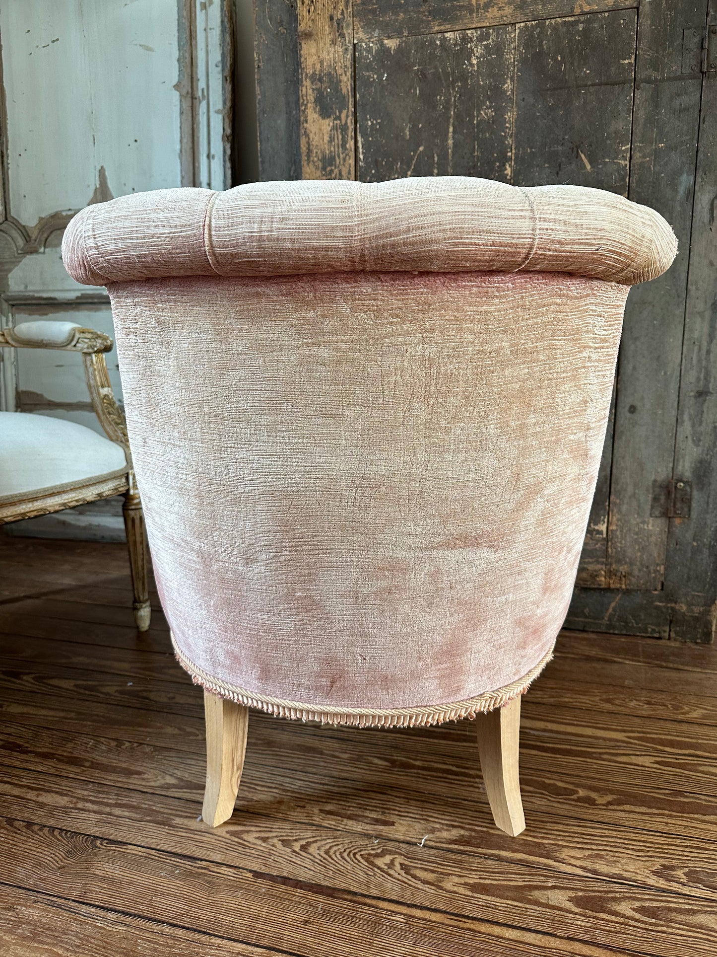 Fauteuil en velours