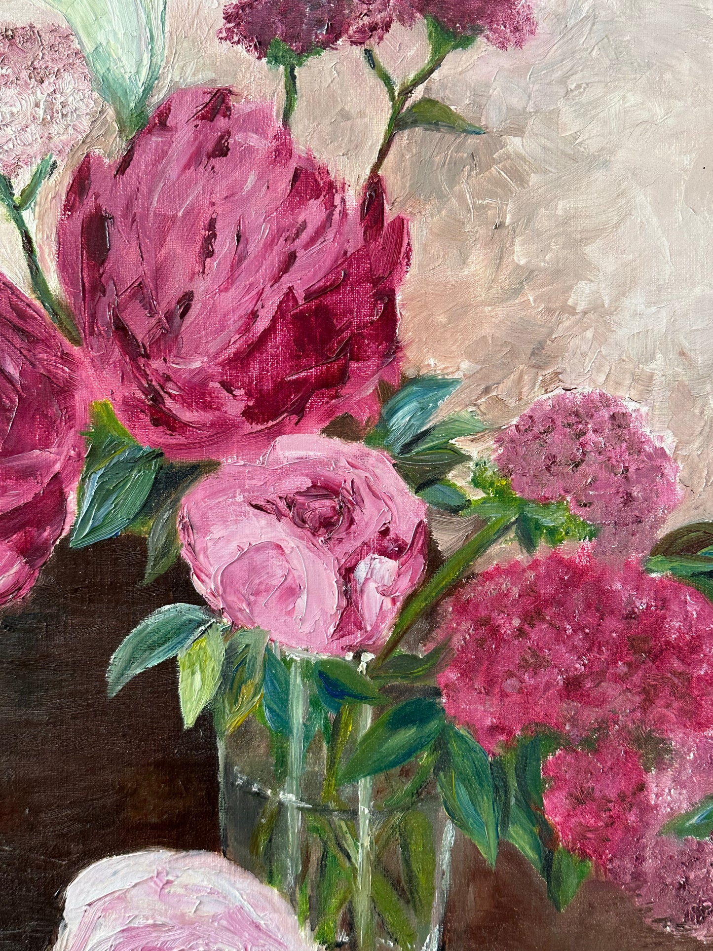 Les pivoines roses