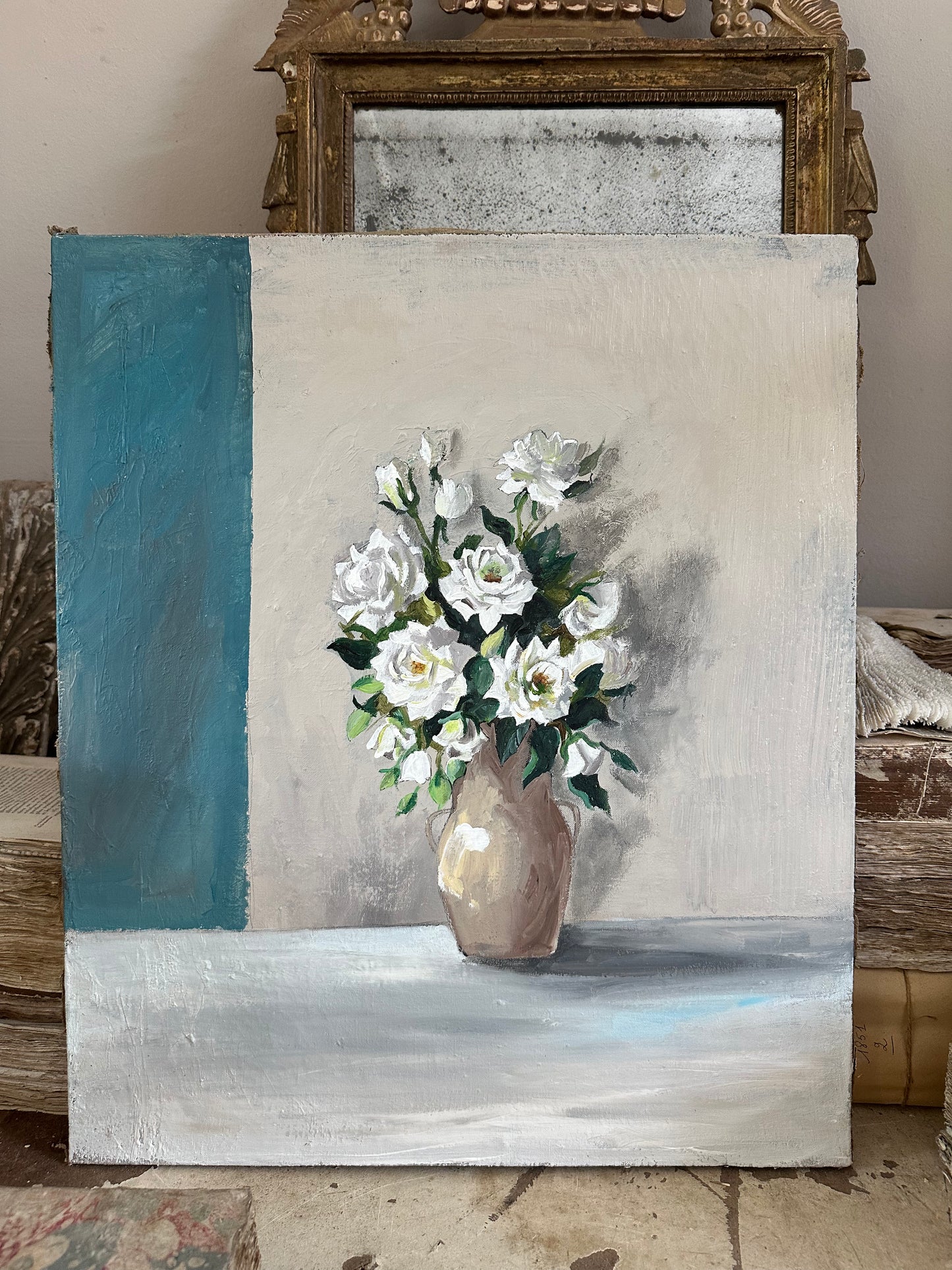Les roses blanches