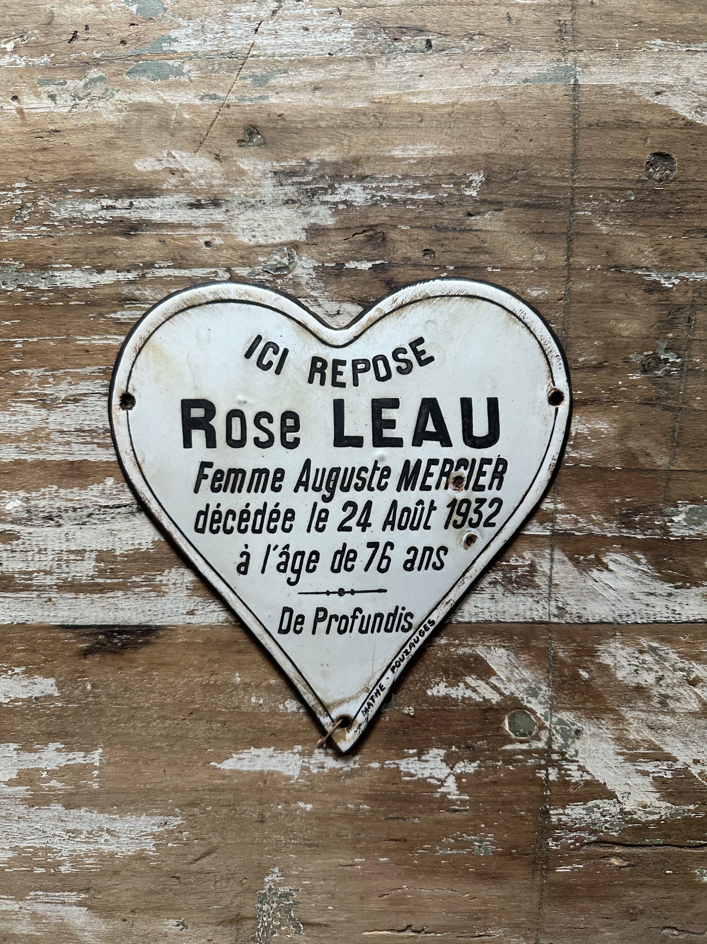 Cœur du souvenir