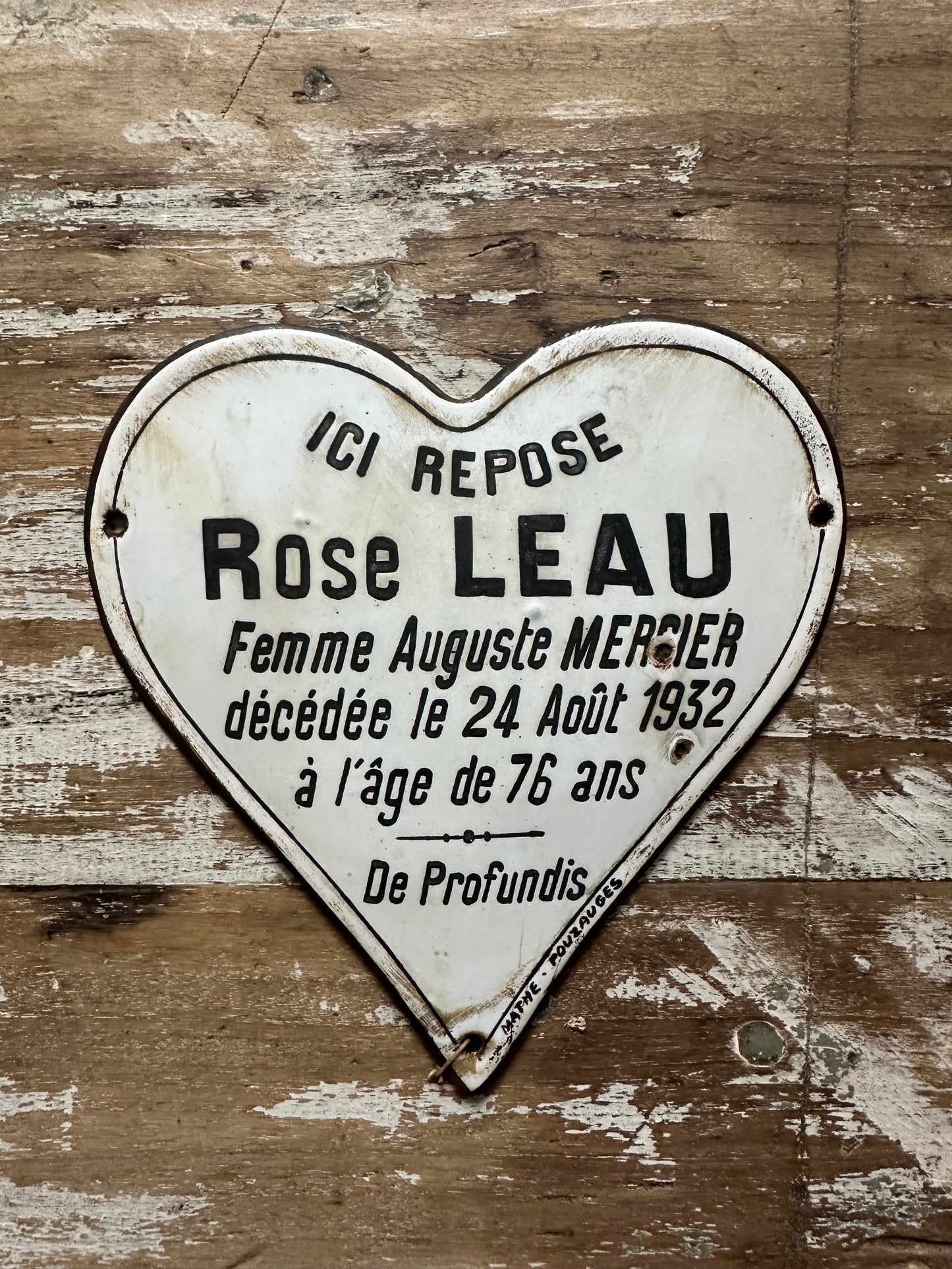 Cœur du souvenir