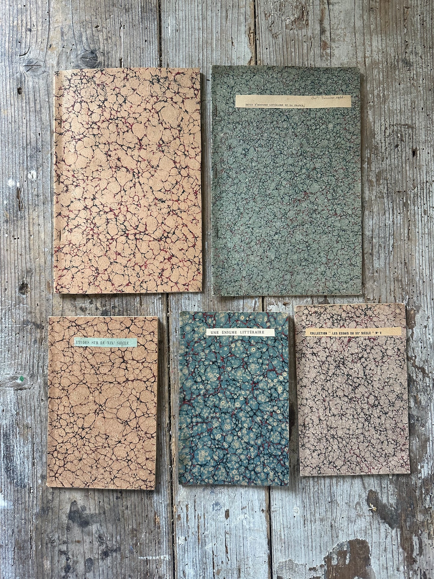 Lot de livrets
