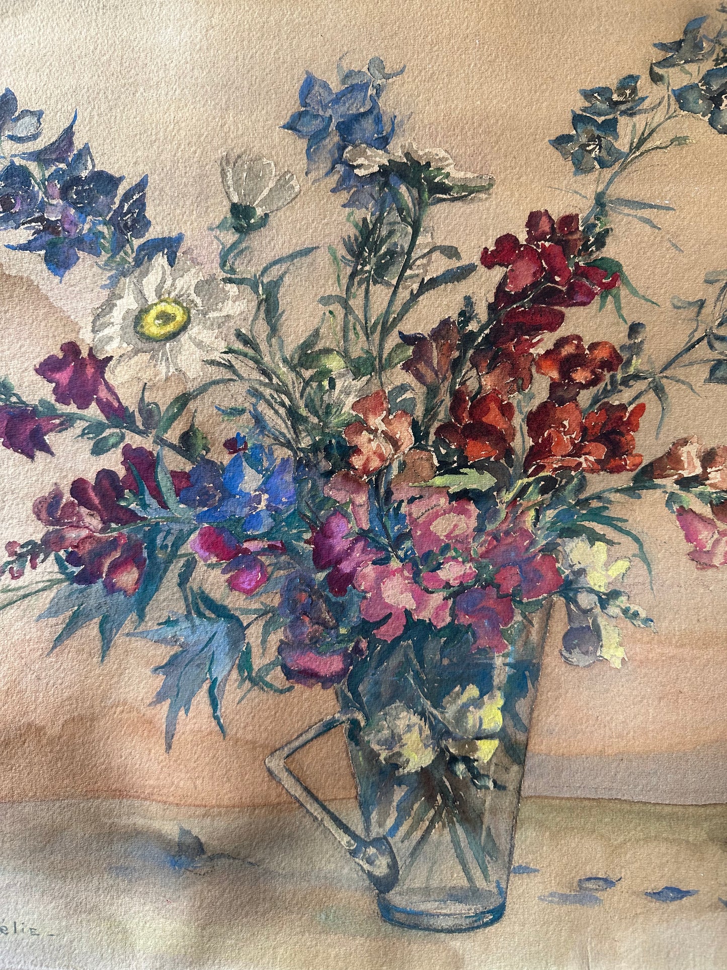 Aquarelle florale