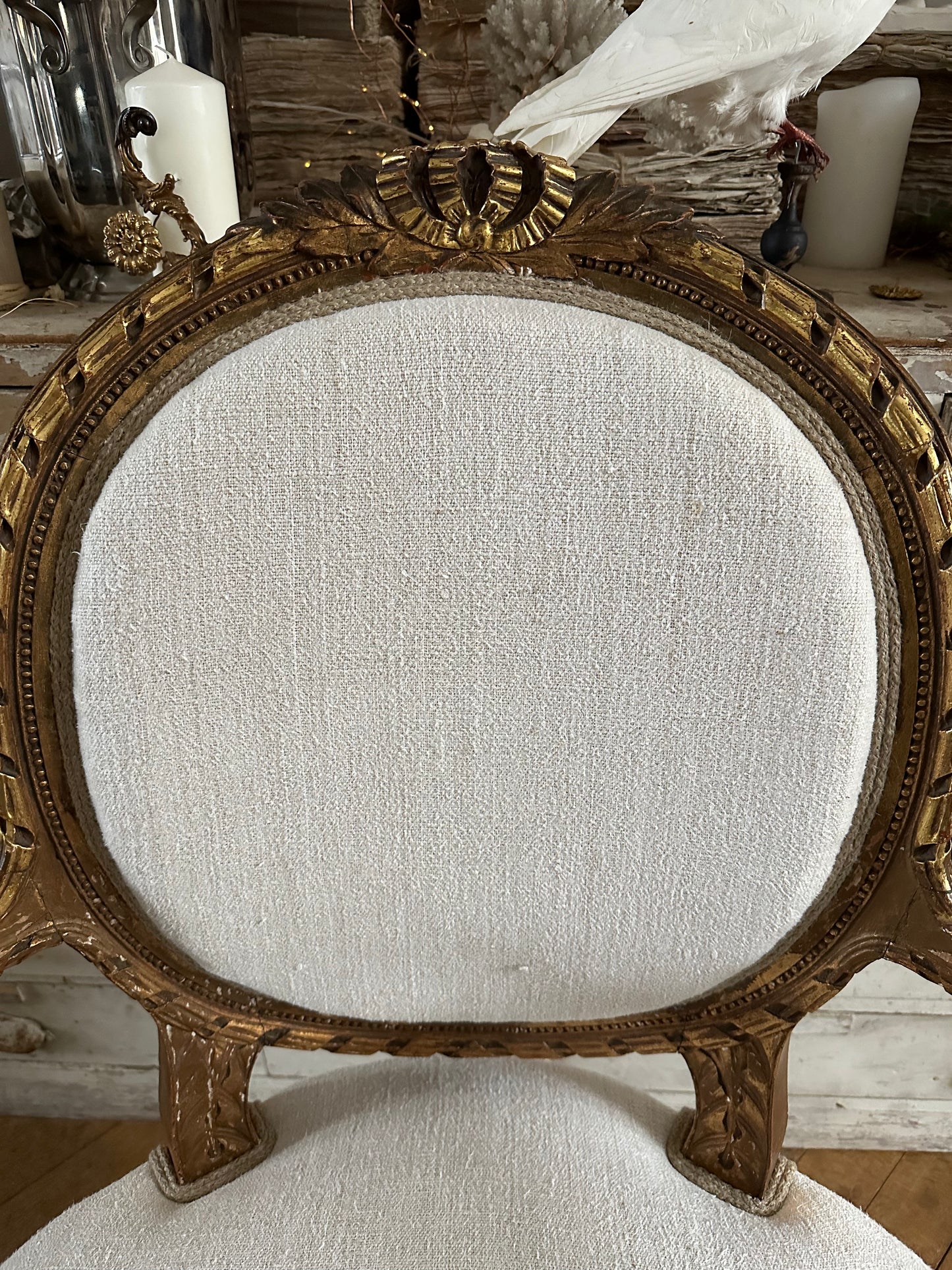 Fauteuil médaillon