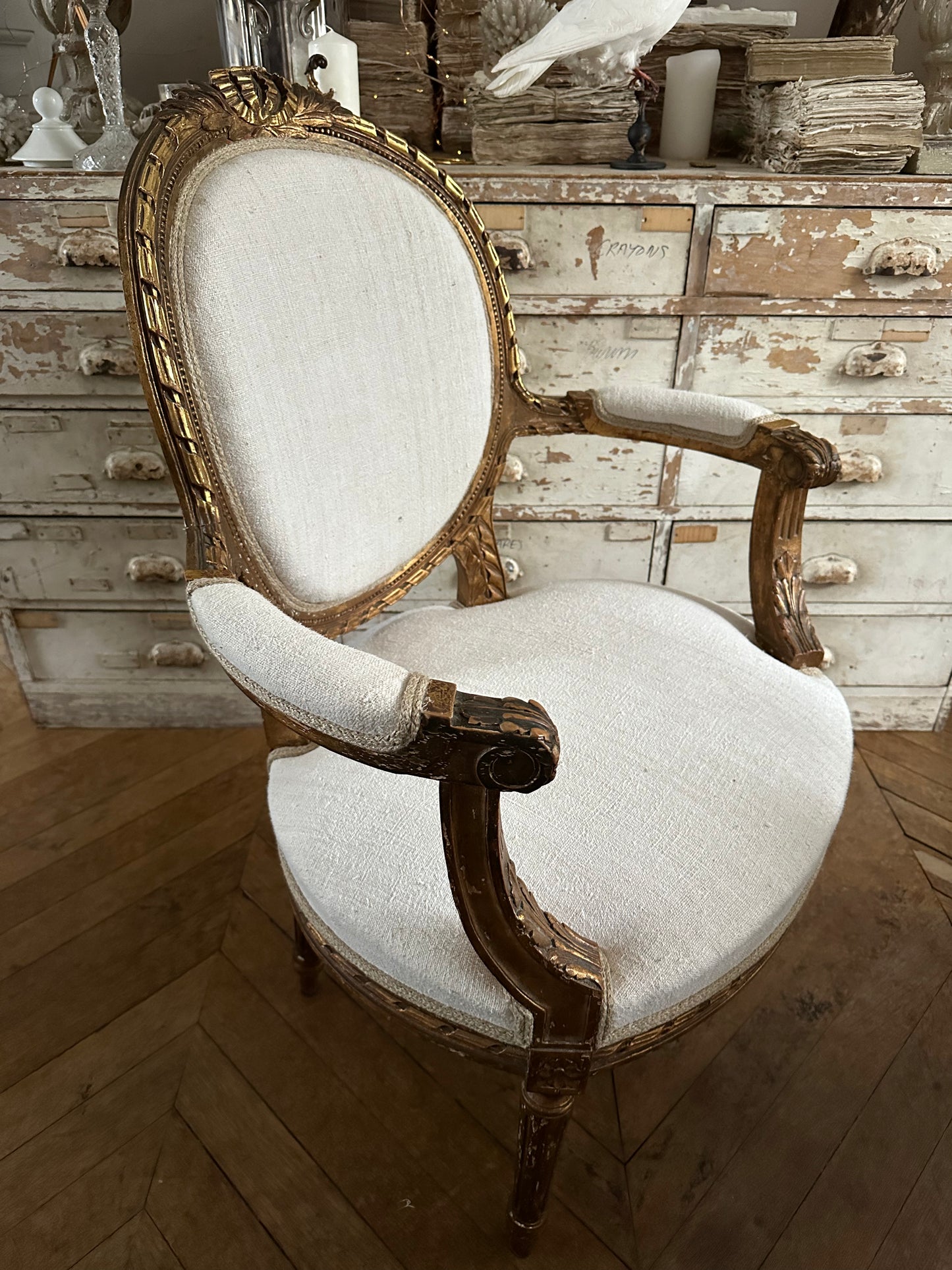 Fauteuil médaillon