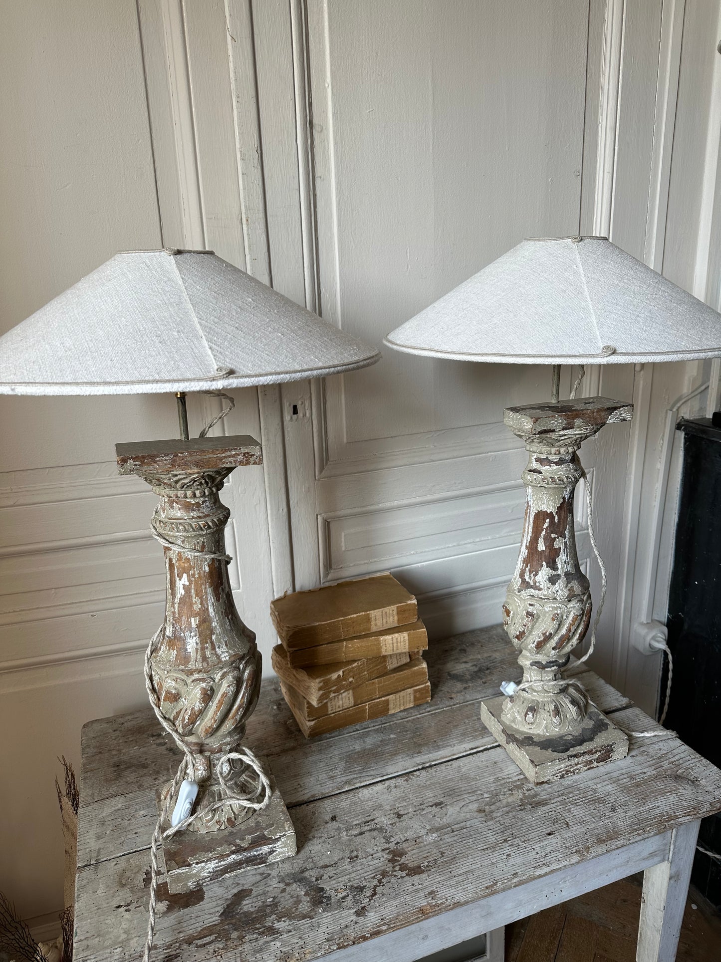 Lampes balustres