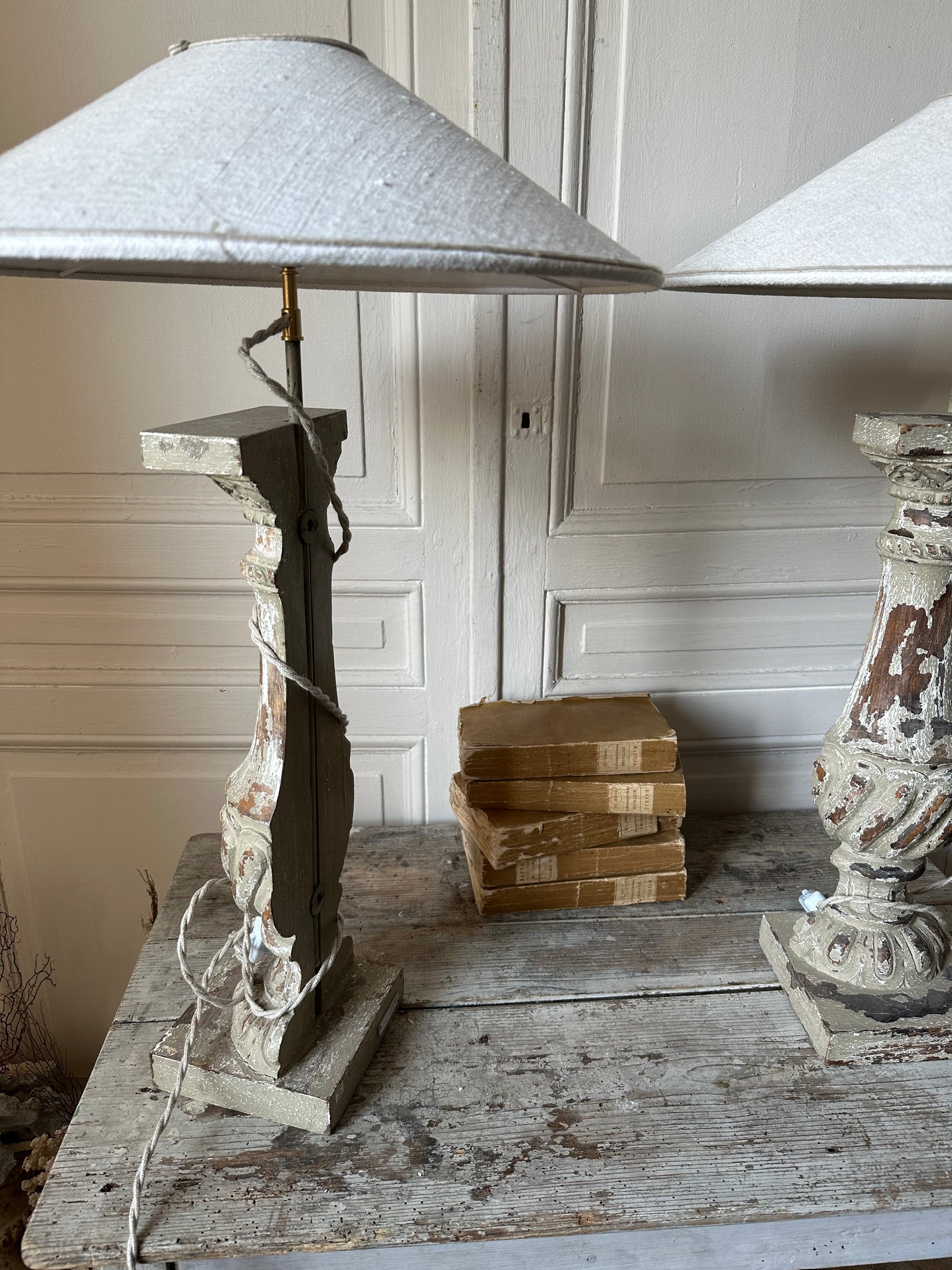 Lampes balustres