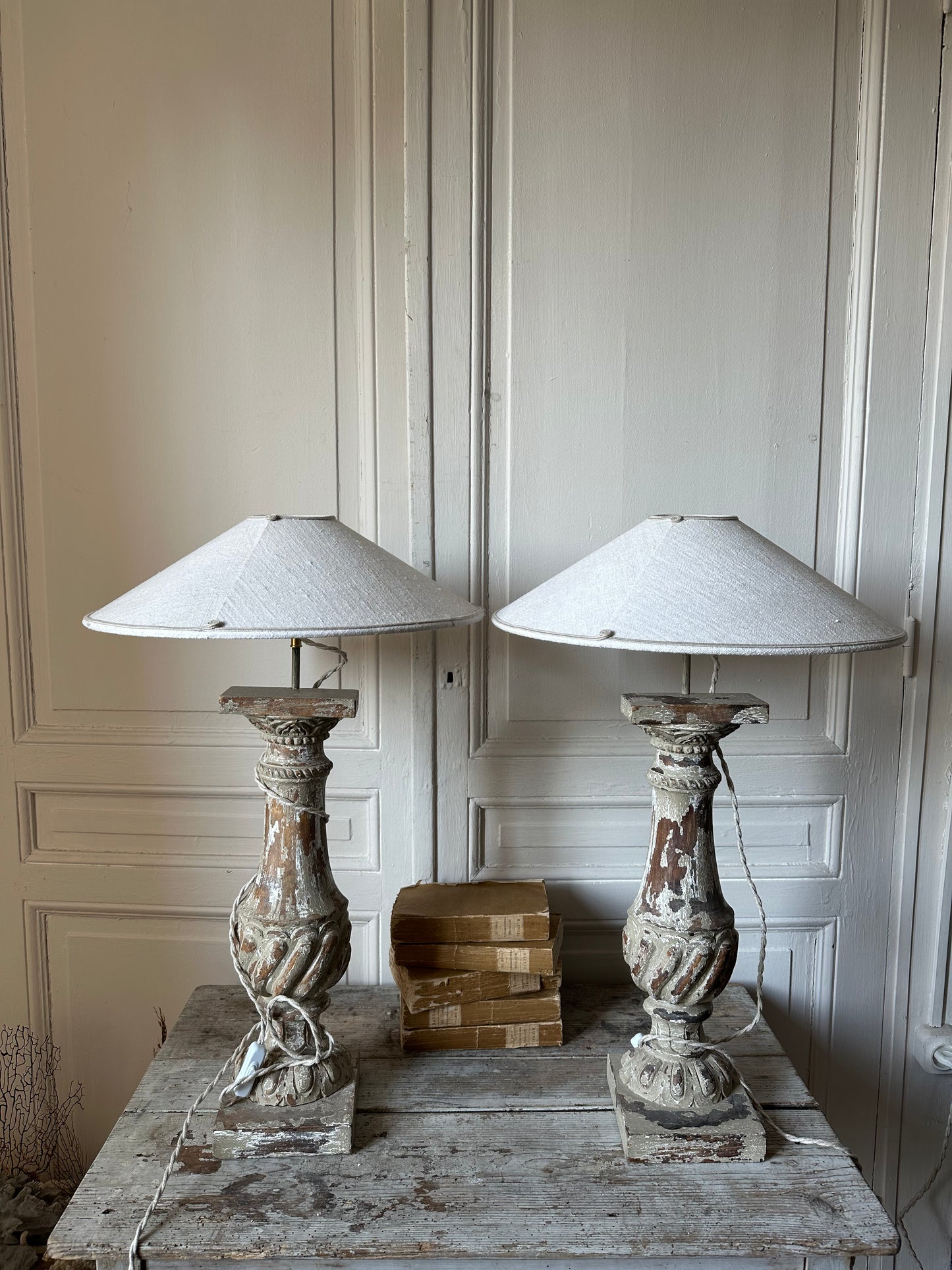 Lampes balustres