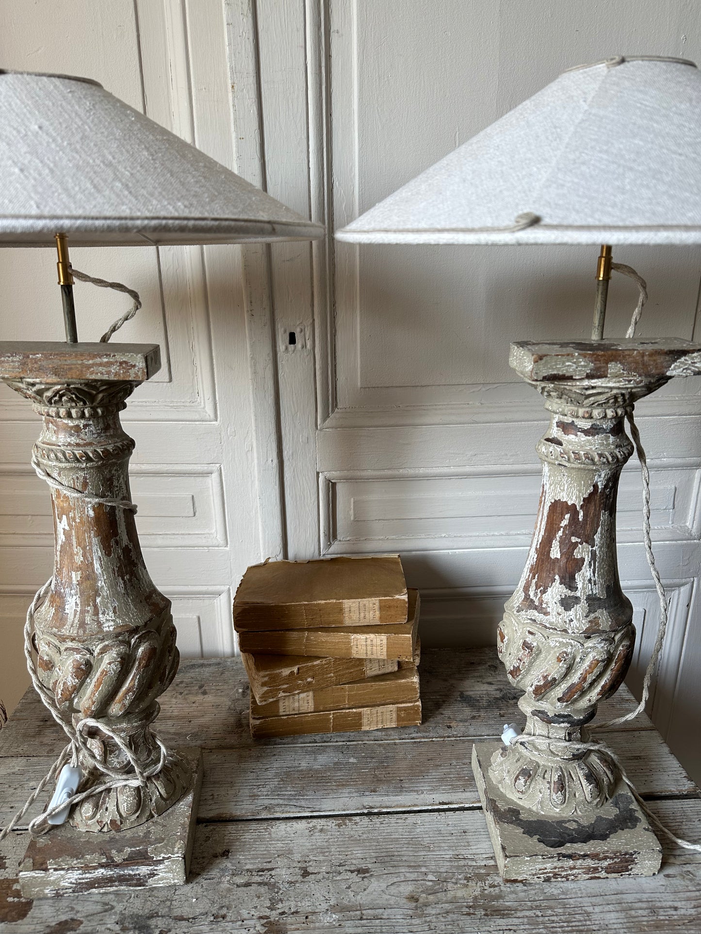 Lampes balustres