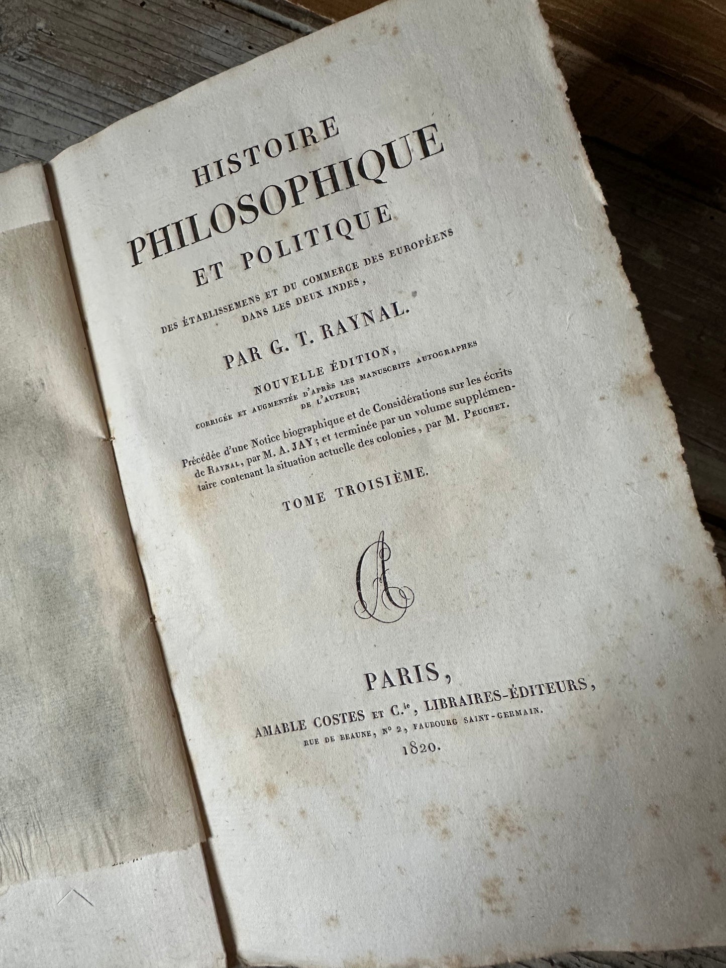 Histoire philosophique