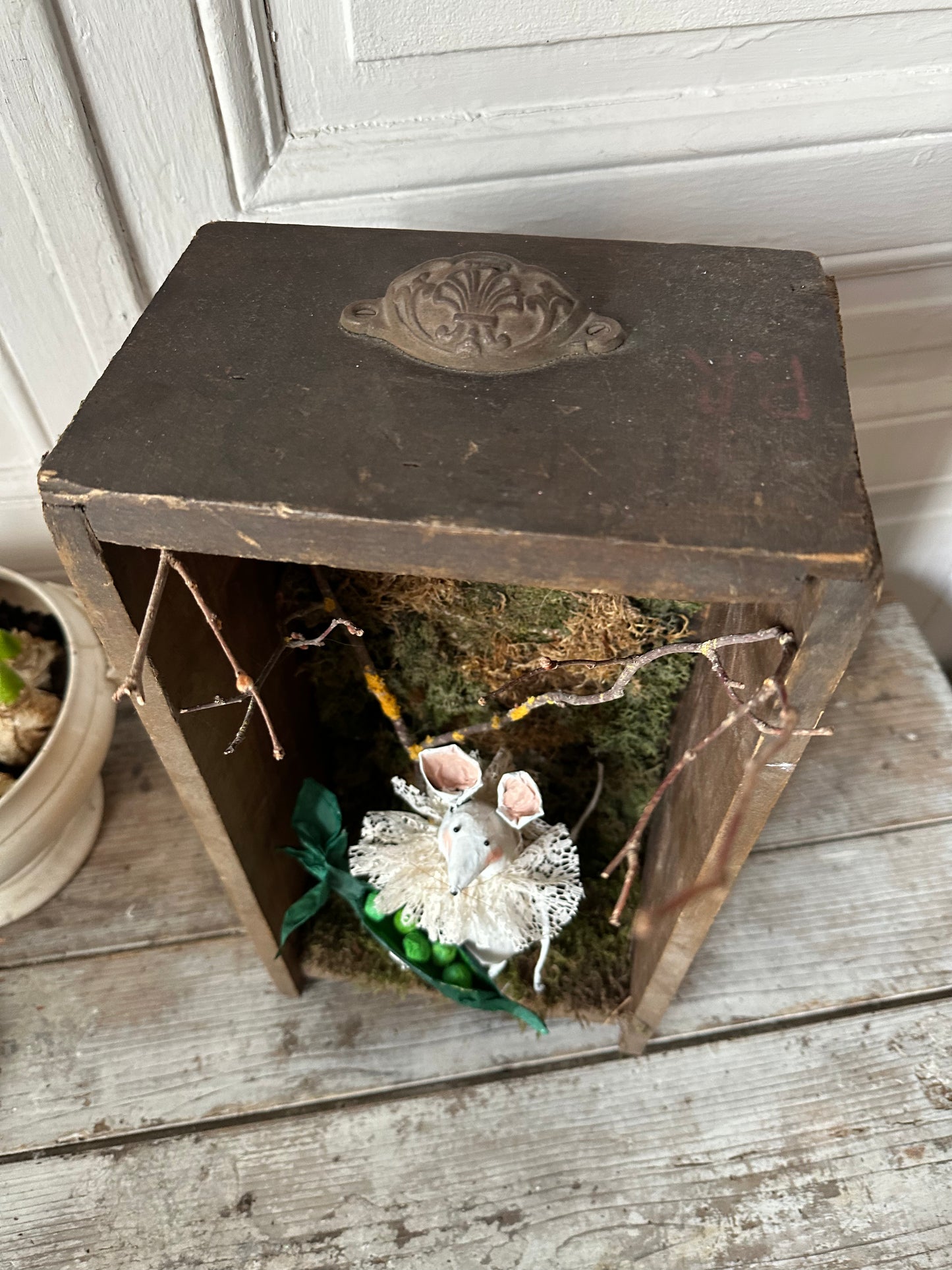 Souris jardinière