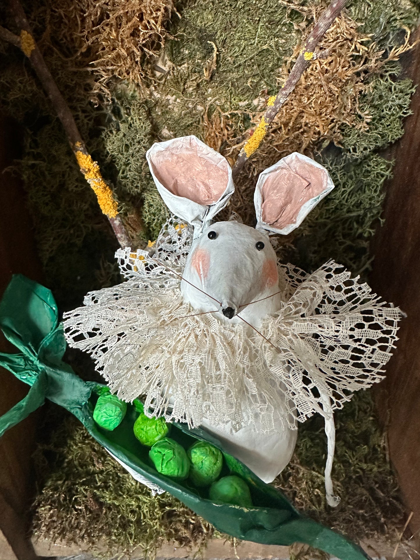 Souris jardinière