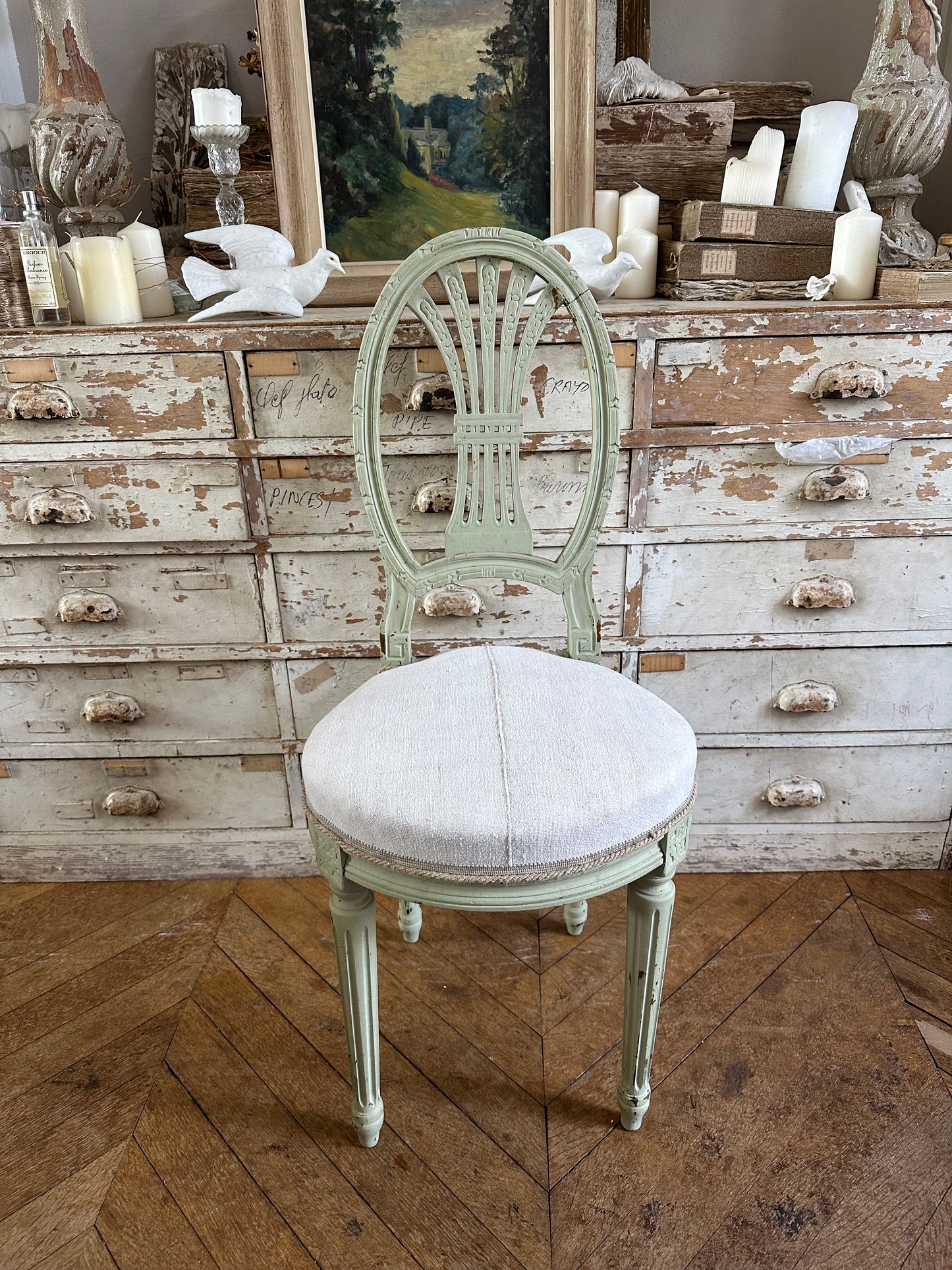 Chaise amande