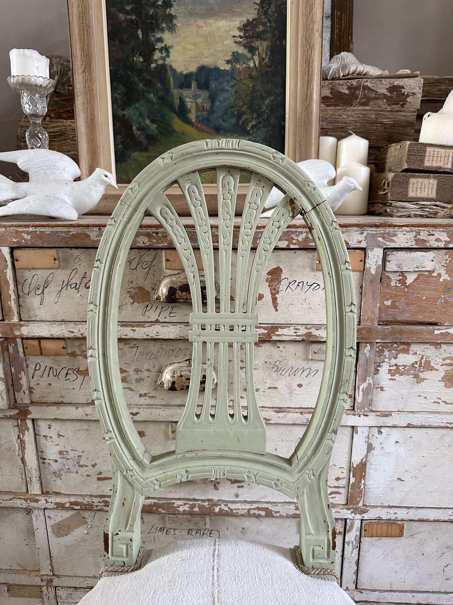 Chaise amande