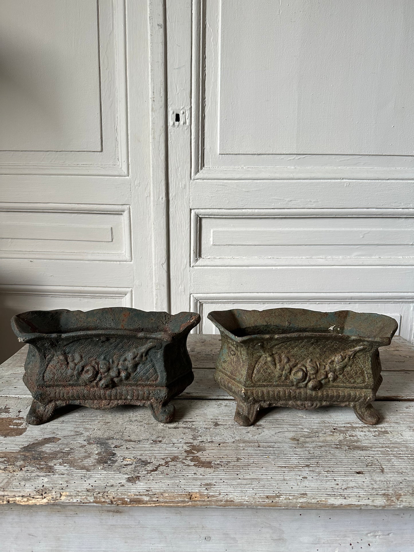 Paire de jardinières