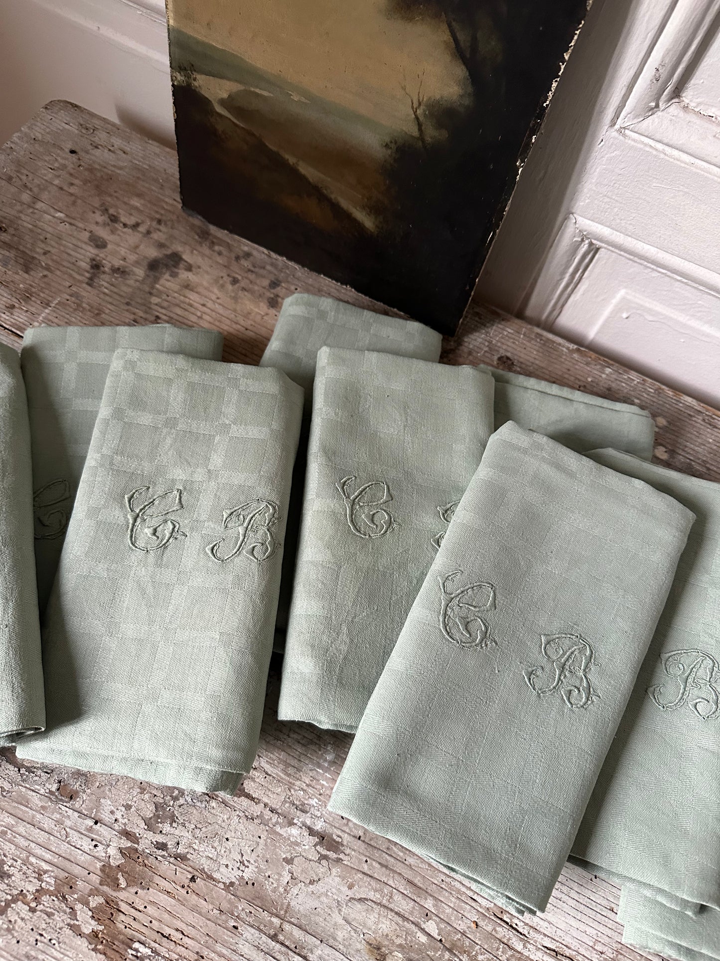 Serviettes eucalyptus
