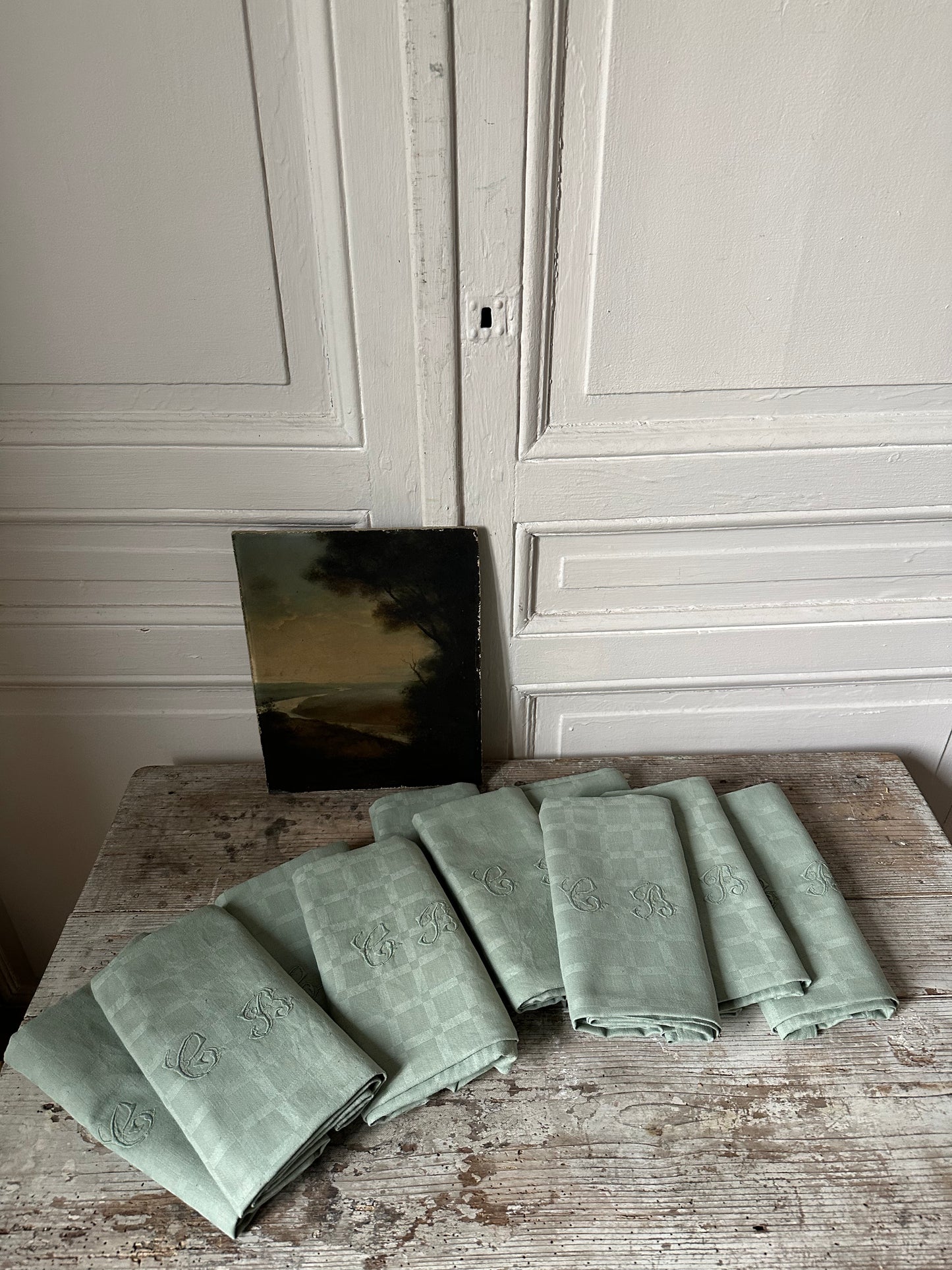 Serviettes eucalyptus