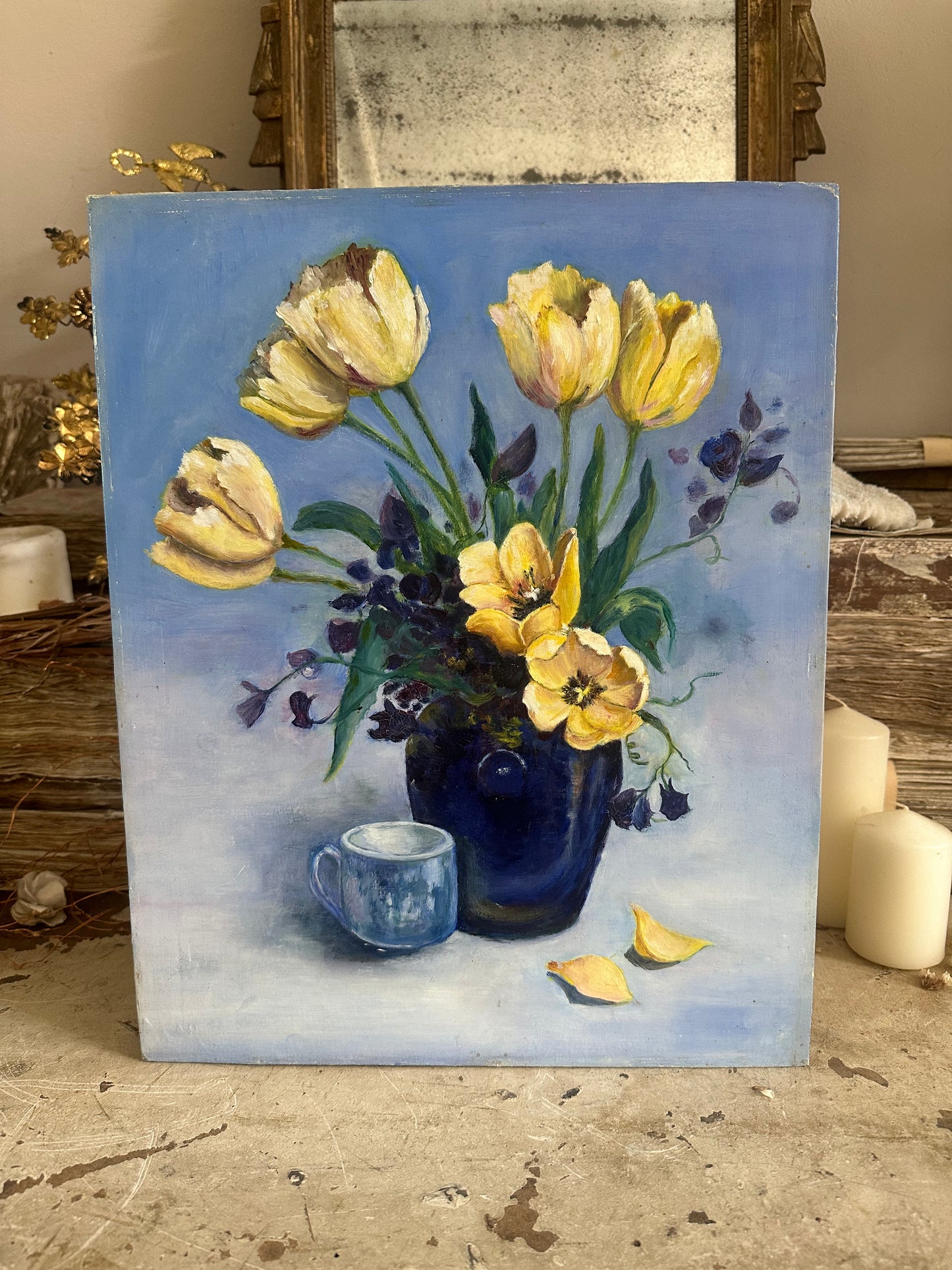 Les tulipes jaunes