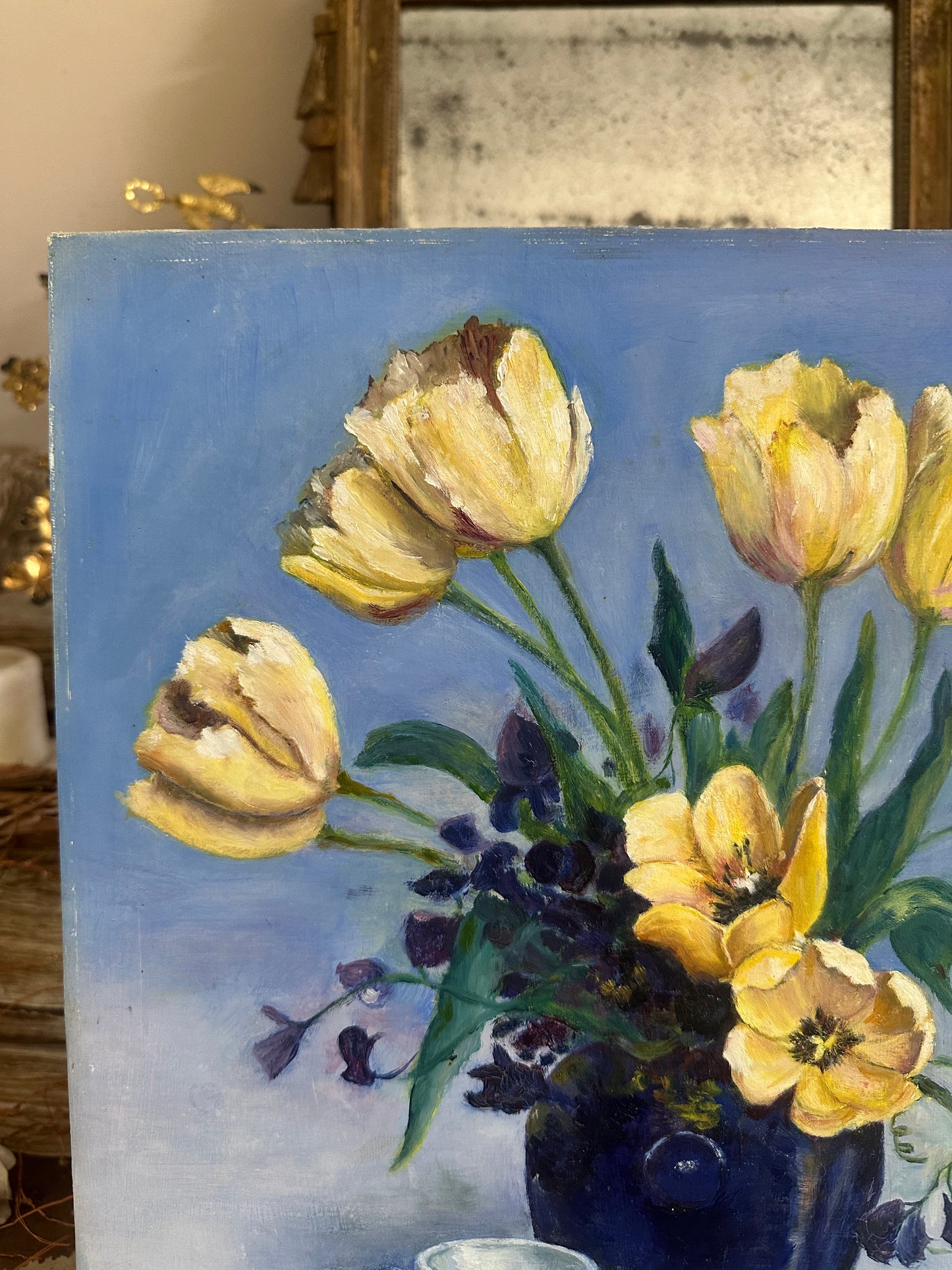 Les tulipes jaunes