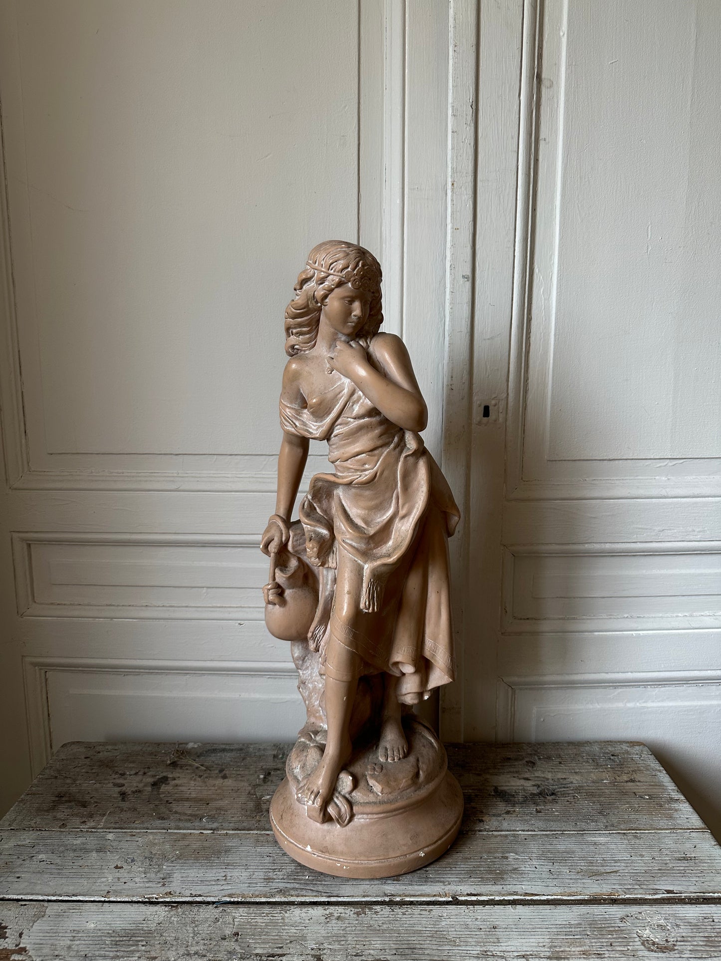 Statue en plâtre