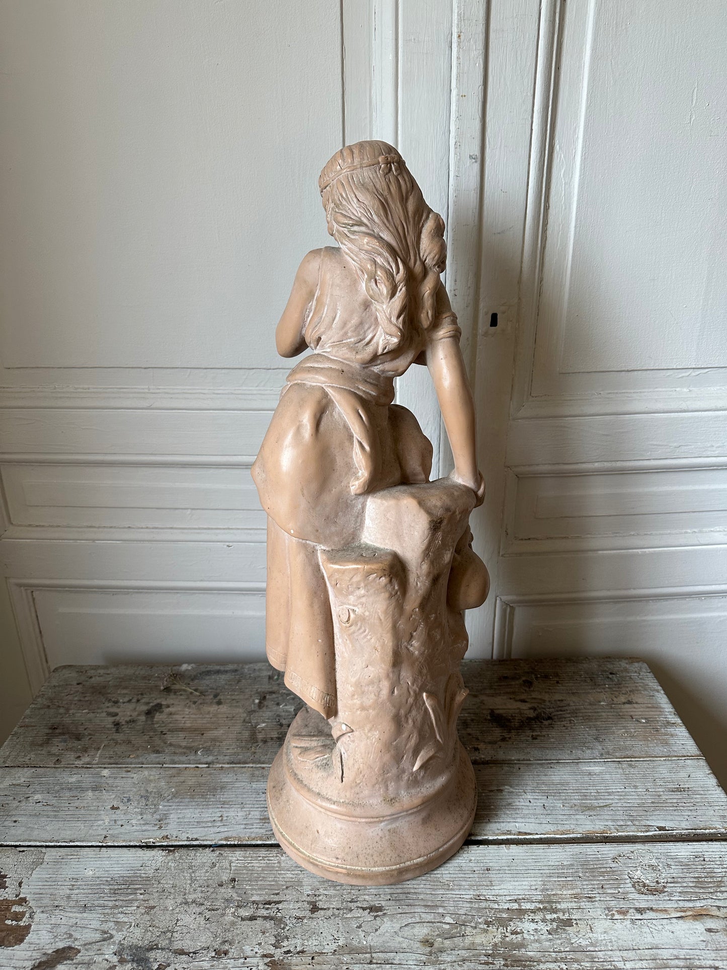 Statue en plâtre
