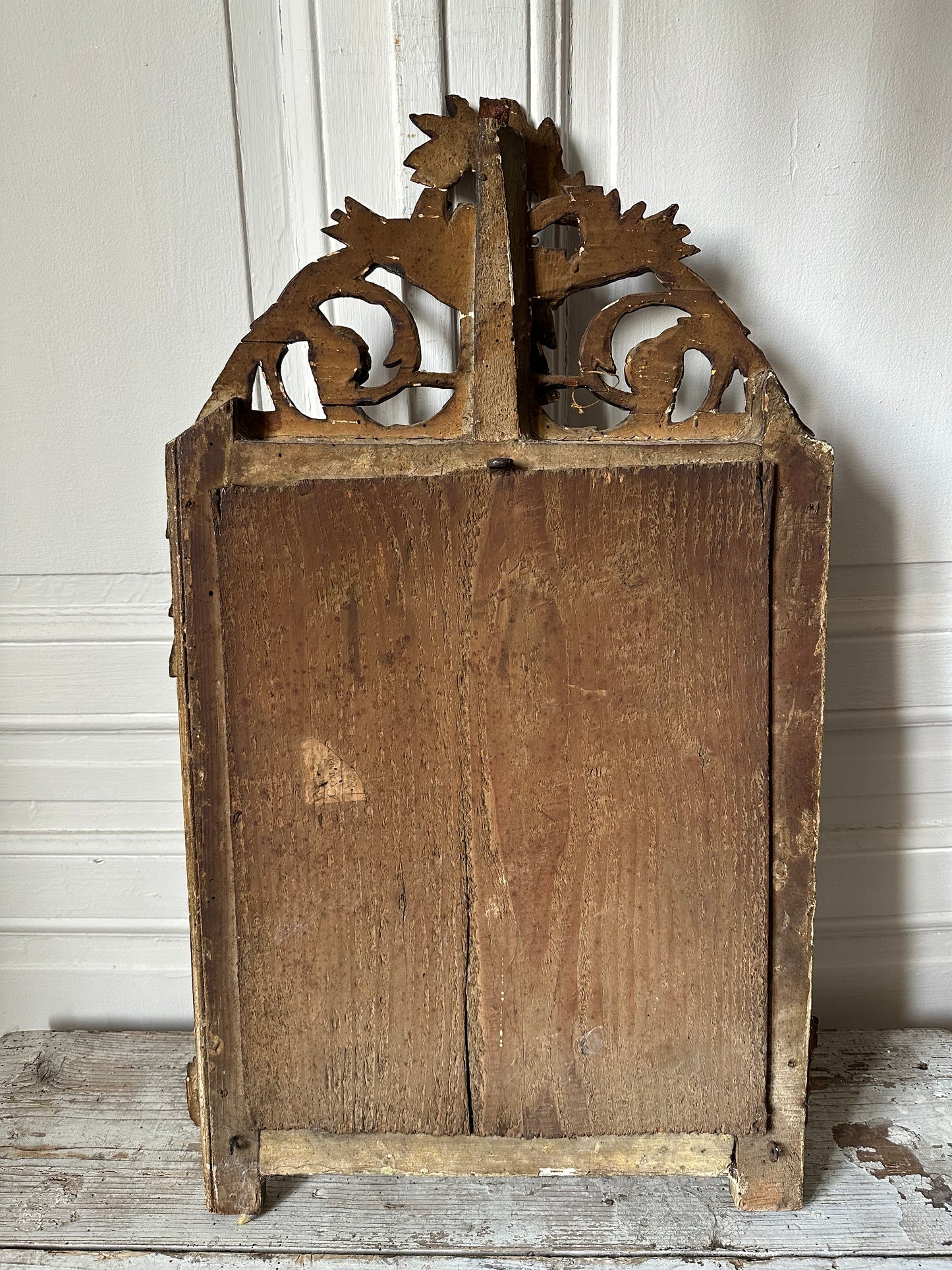 Miroir à fronton