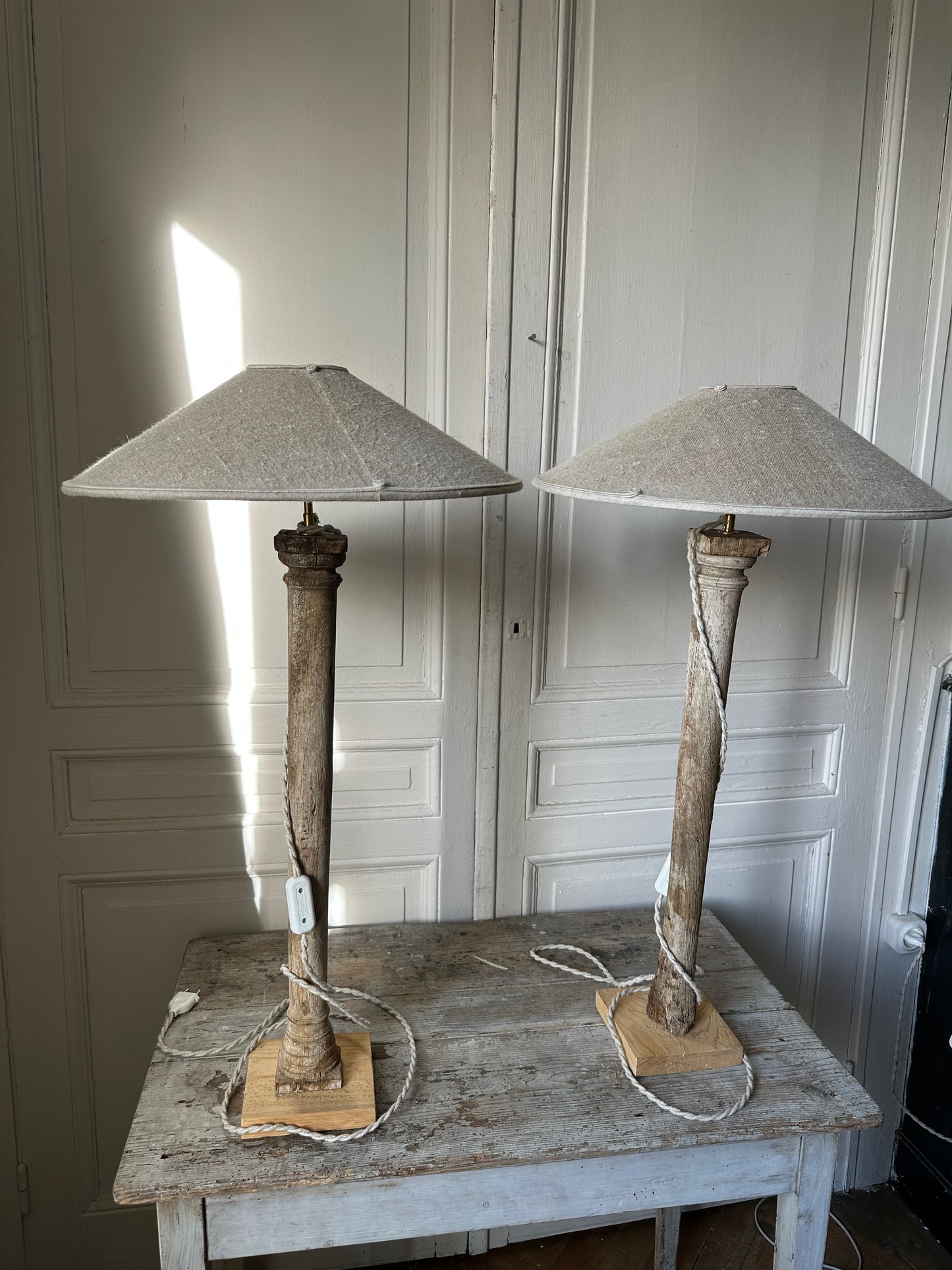 Paire de lampes
