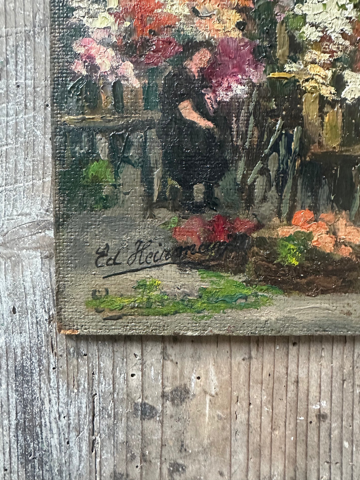 Le marché aux fleurs