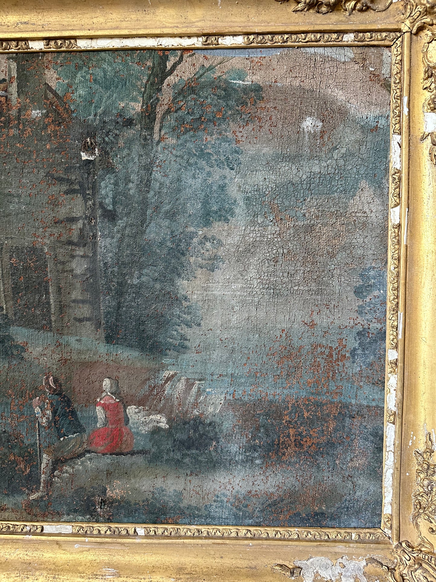 Peinture XVIII eme siècle