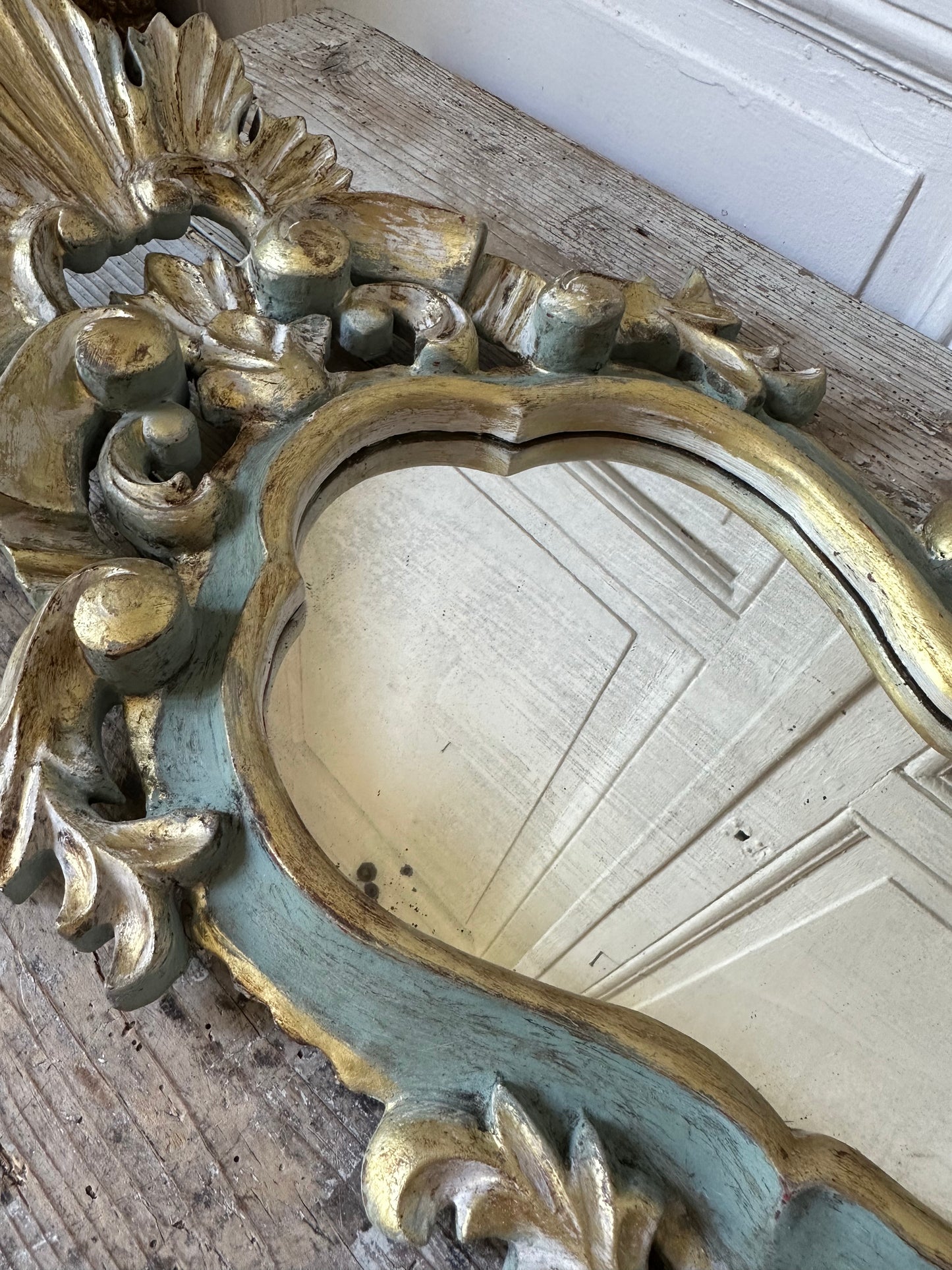 Miroir céladon