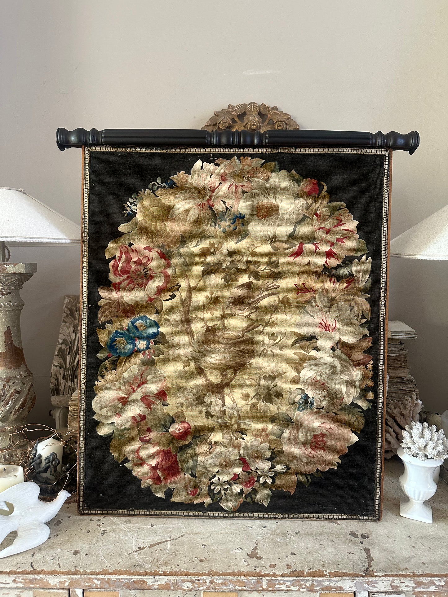 Tapisserie aux oiseaux