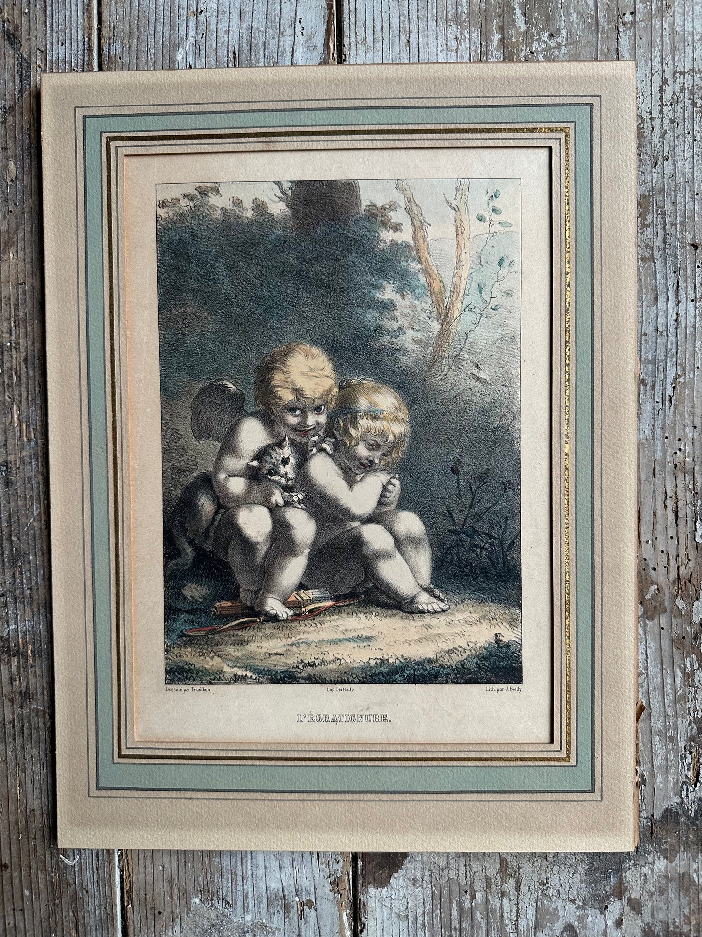 Paire de gravures