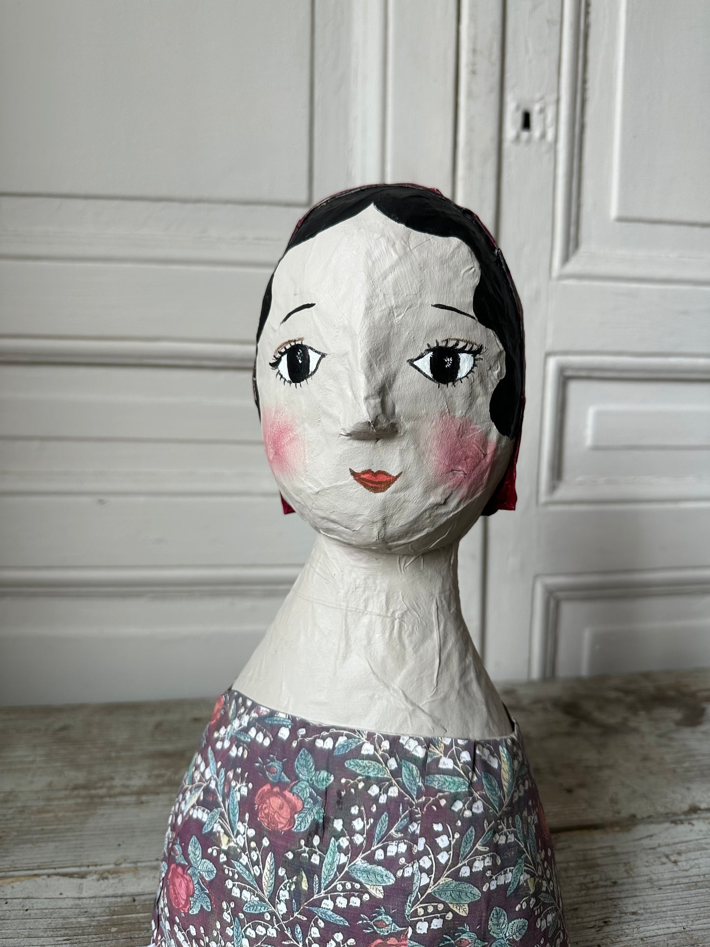 Marotte au bonnet bordeaux