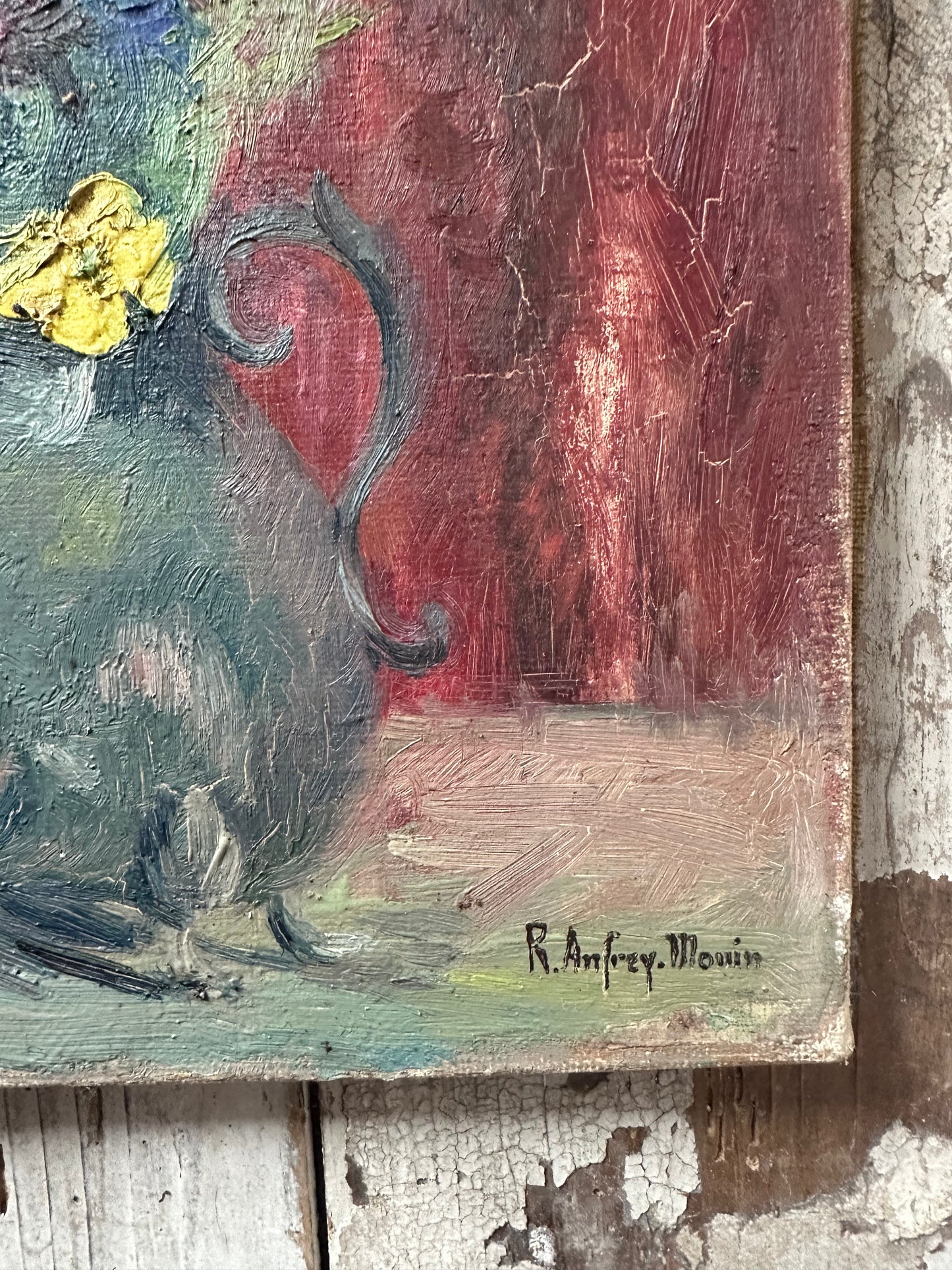 Narcisses et bleuets