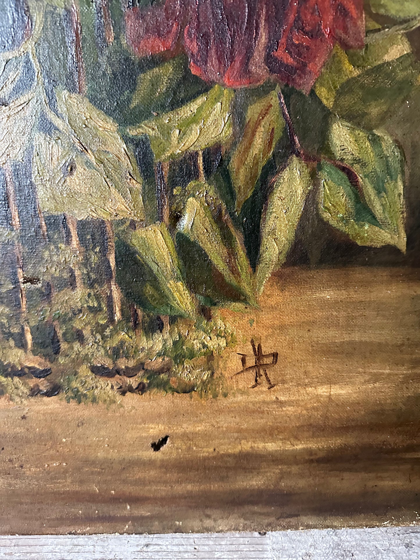 Le bouquet de roses