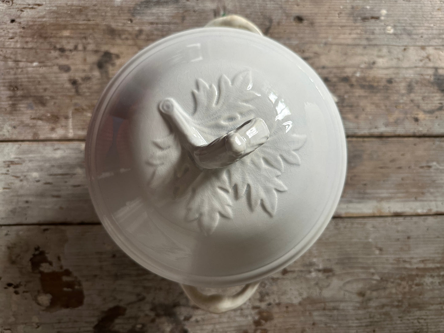 Soupière blanche