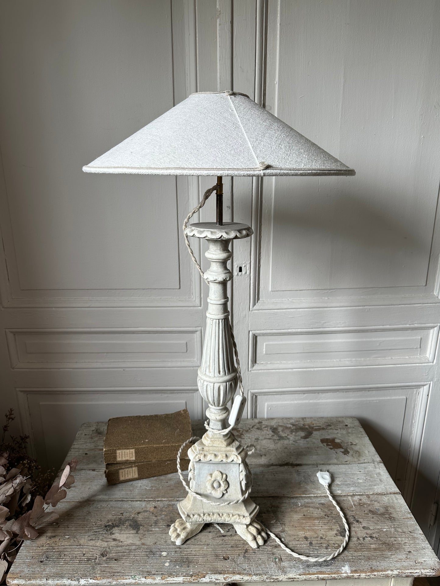 Lampe pique cierge