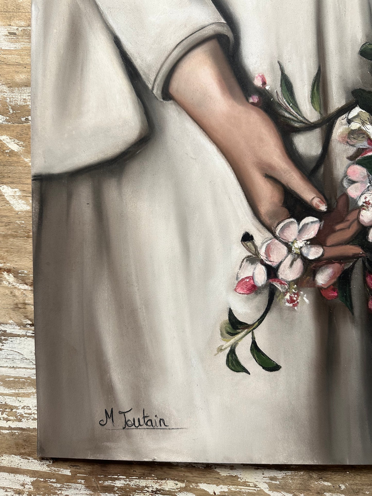 Dessin au pastel