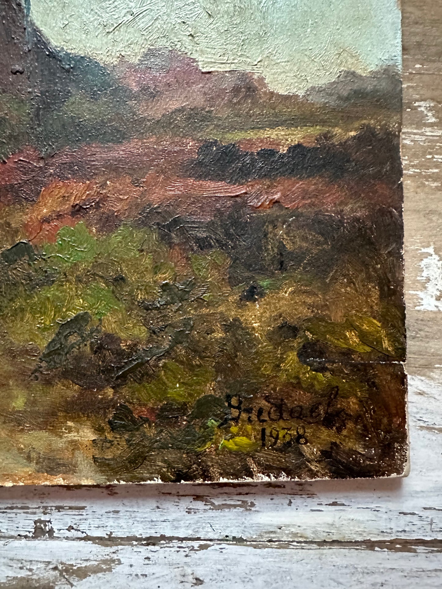 Paysage de campagne en hiver