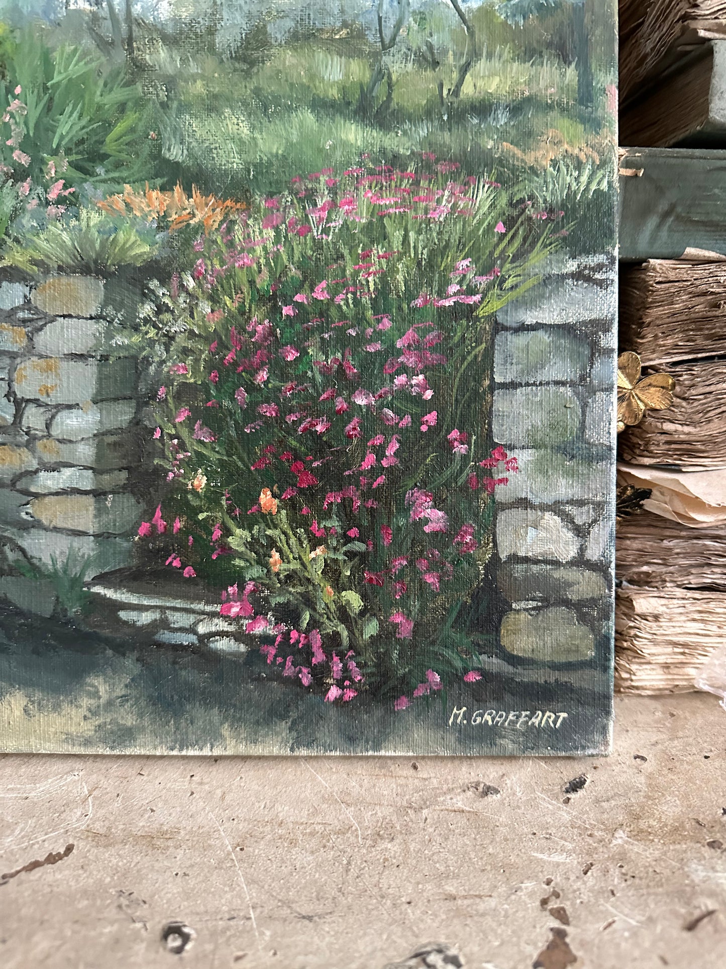 Dans le jardin