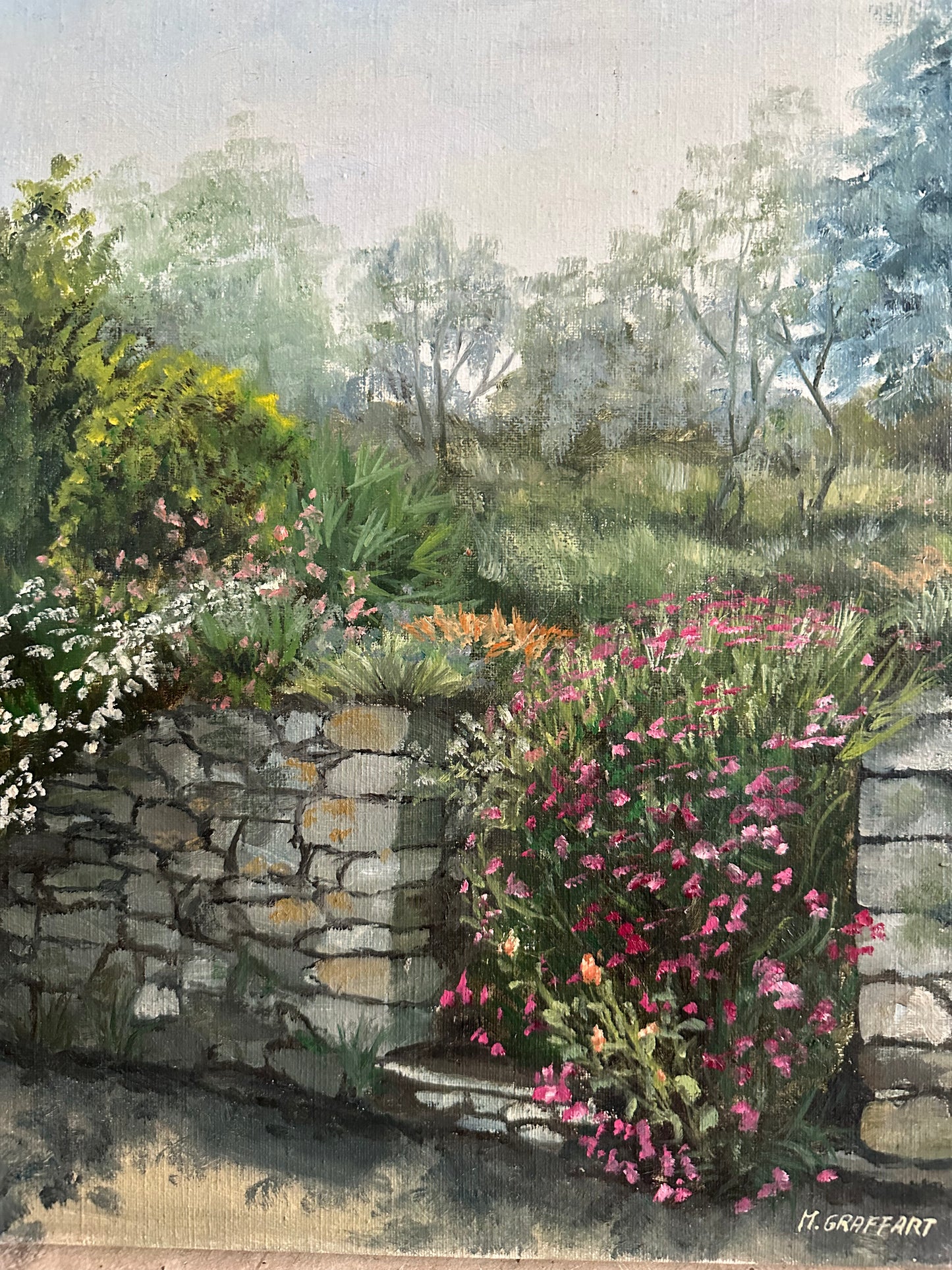 Dans le jardin