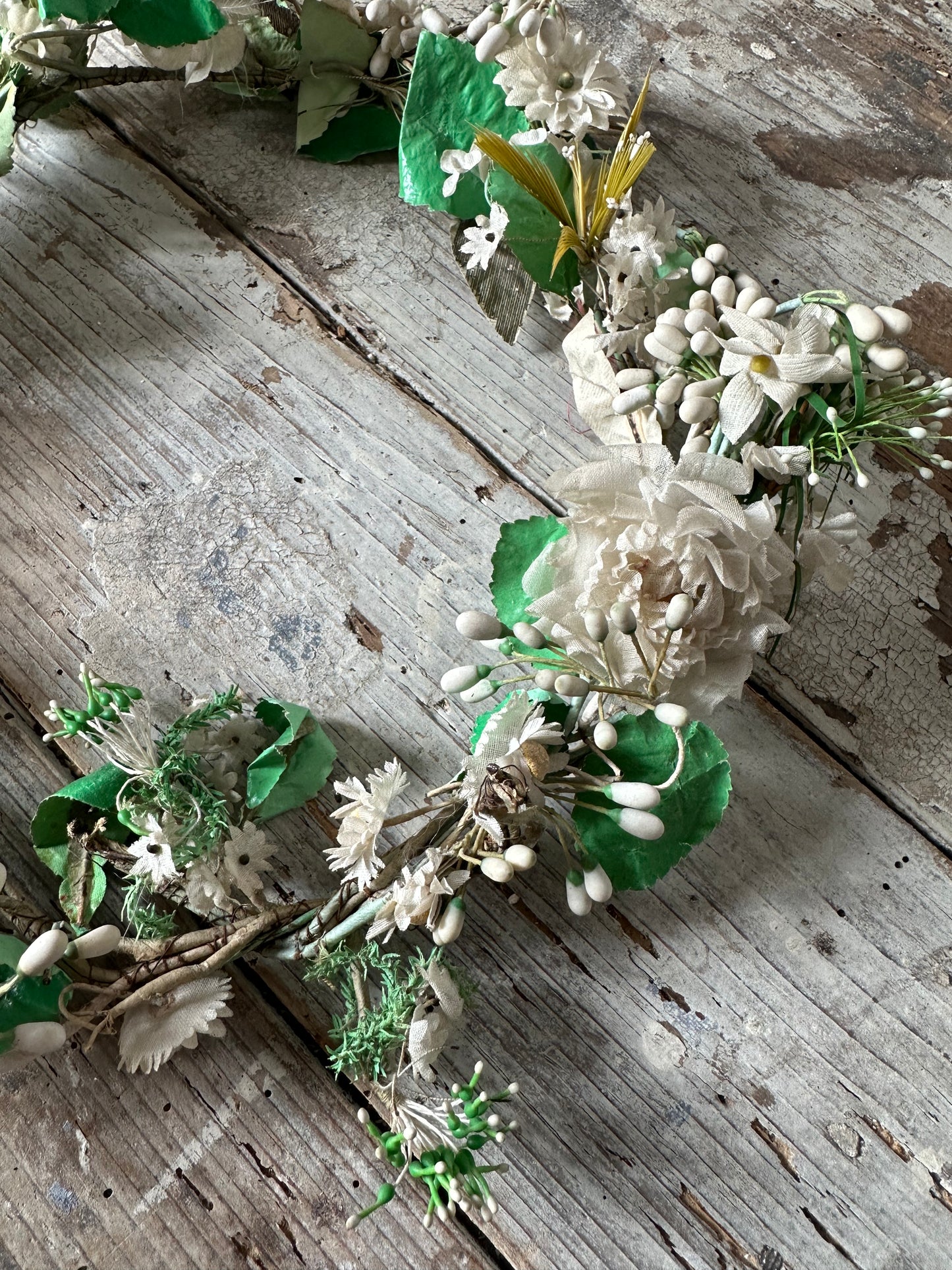 Couronne fleurie